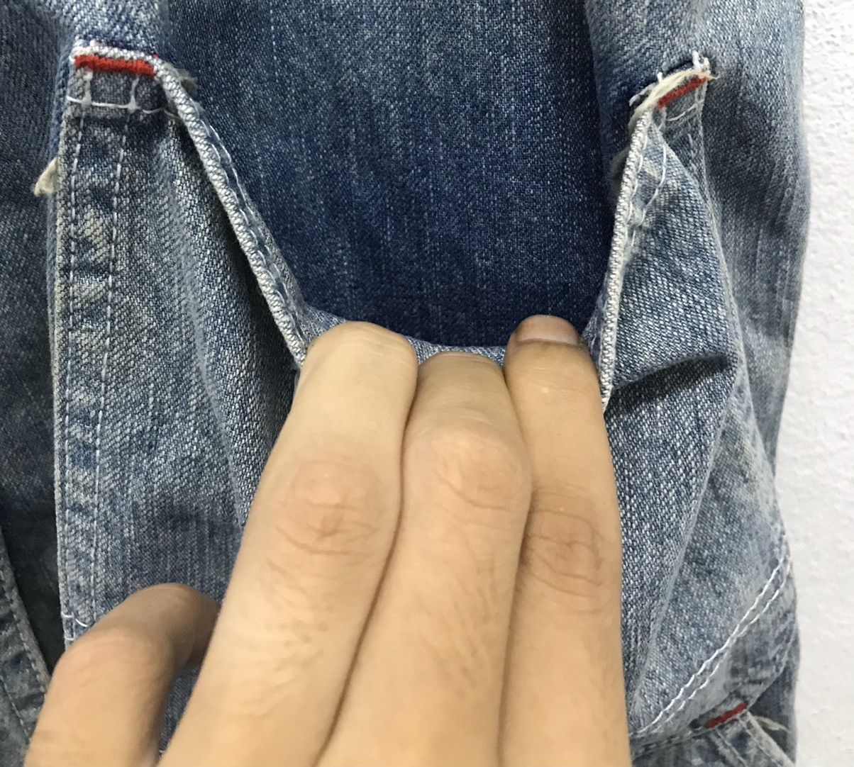 Vintage × Wrangler Vintage Wrangler Blue Bell Denim Overall Size US 35 - 15 Thumbnail
