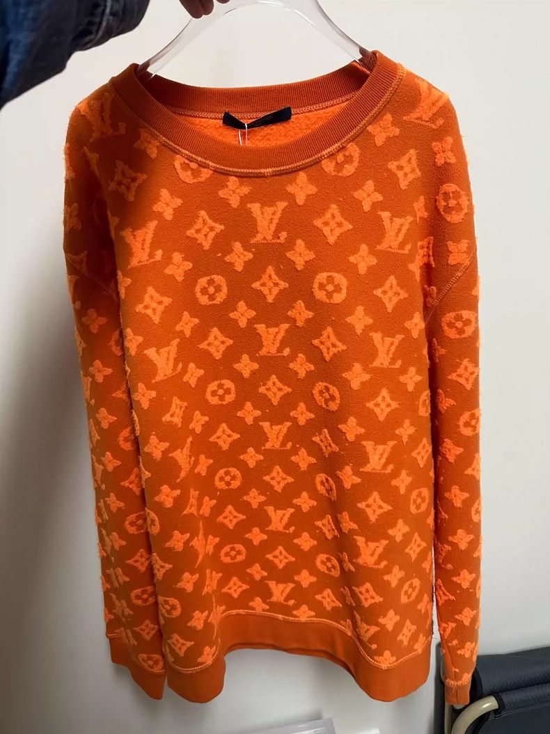 Louis Vuitton Louis Vuitton Flocking full print long sleeve Size US L / EU 52-54 / 3 - 1 Thumbnail