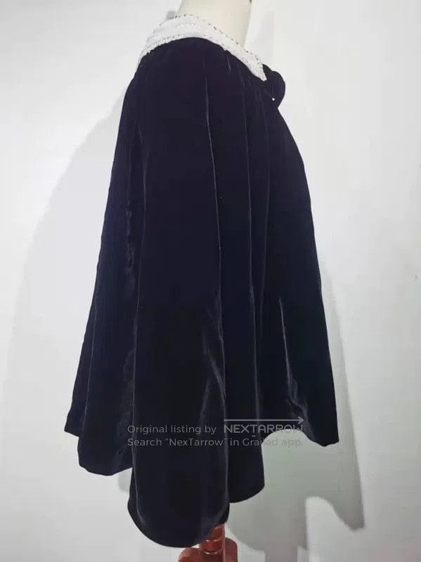 Miu Miu Miu Miu Black Cotton Women's Coat . Size L / US 10 / IT 46 - 3 Thumbnail
