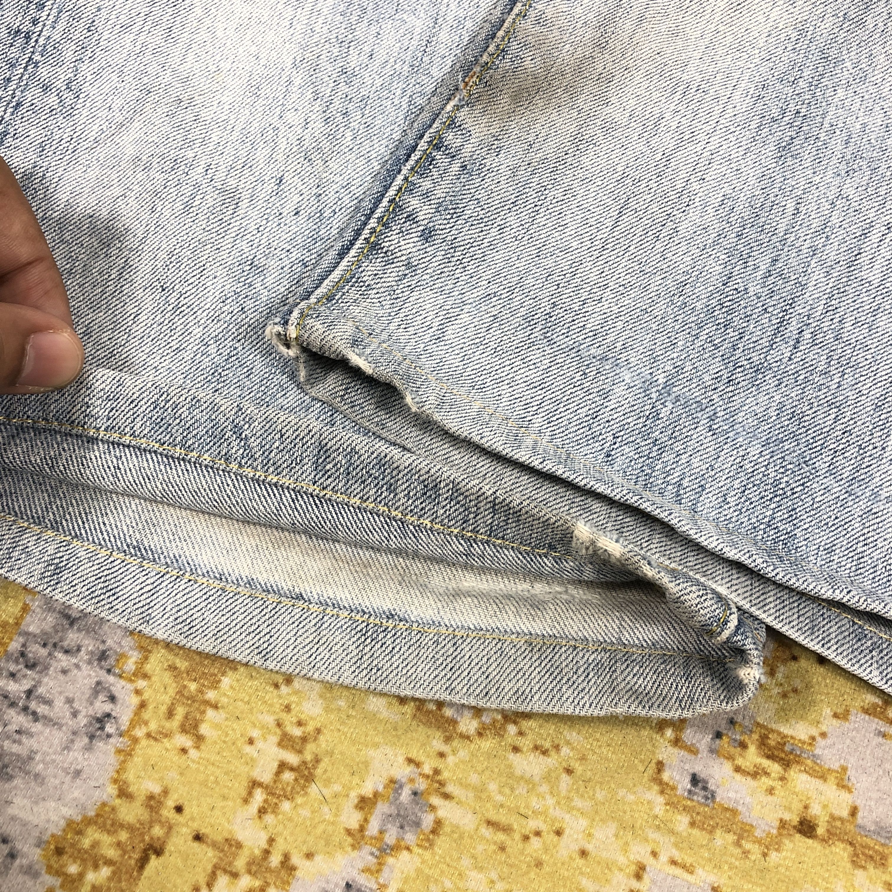 Uniqlo × Vintage Uniqlo Jeans Regular Straight Denim 35 x 33 L1288 Size US 35 - 8 Thumbnail
