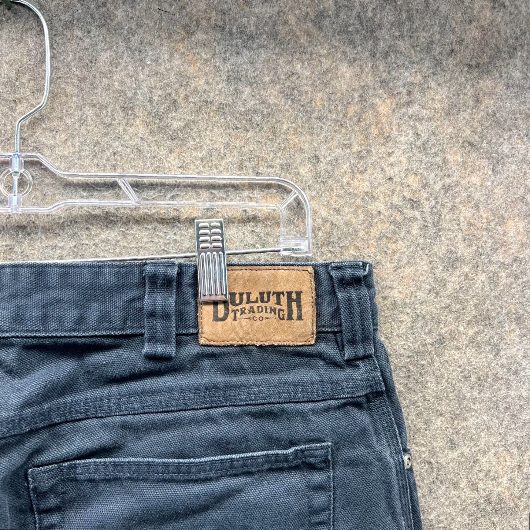 Vintage VINTAGE Duluth Jeans Mens 36x32 Blue Navy Chino Trouser Cotton Preppy Straight Baggy Jeans Size US 36 / EU 52 - 4 Thumbnail