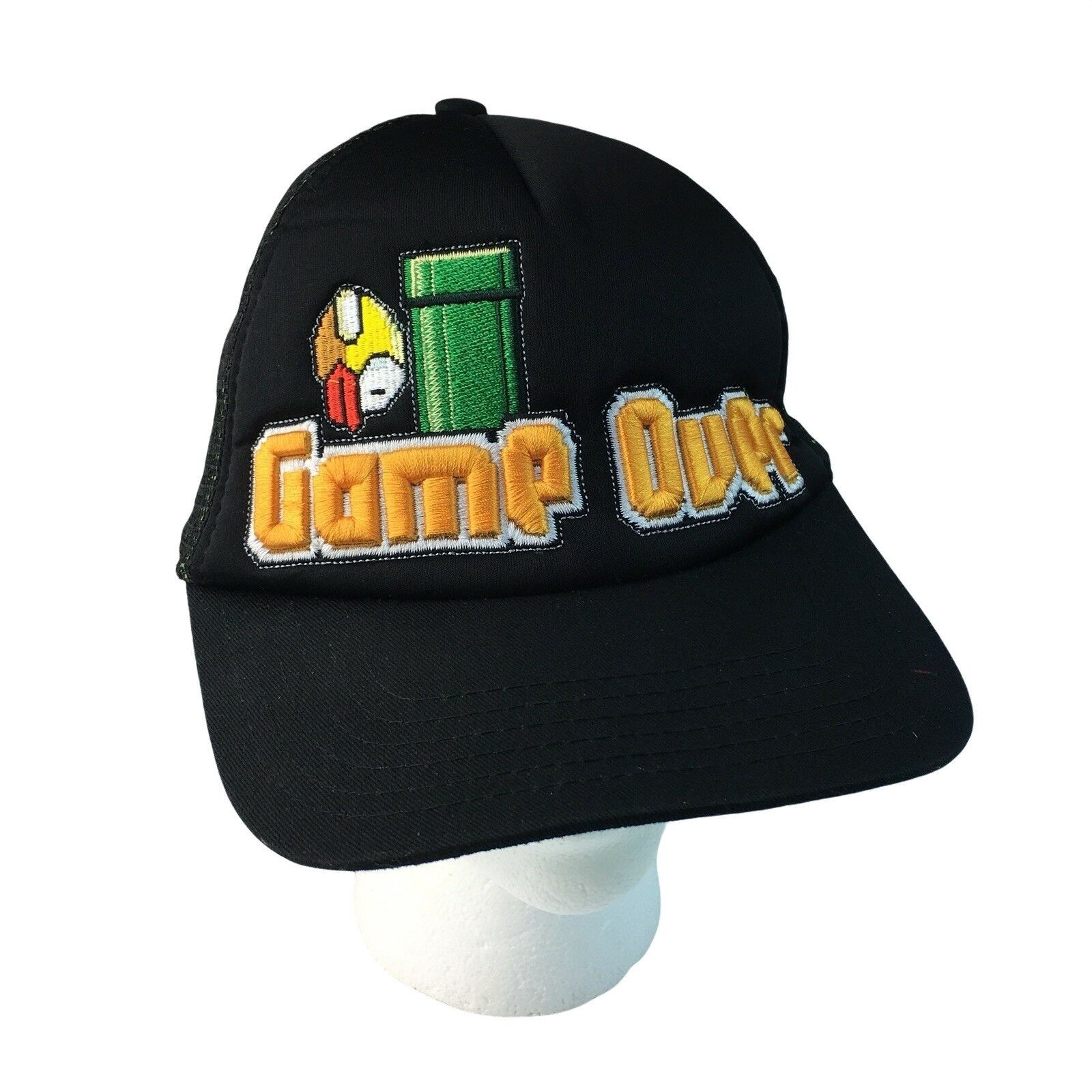 Other Game Over Trucker Hat Concept One Mens Black Embroidered Adj Size ONE SIZE - 1 Thumbnail