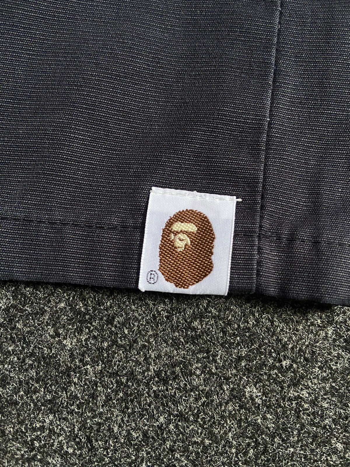 Bape Vintage Bathing Ape Patches Cropped Denim Pants Size US 26 / EU 42 - 4 Thumbnail