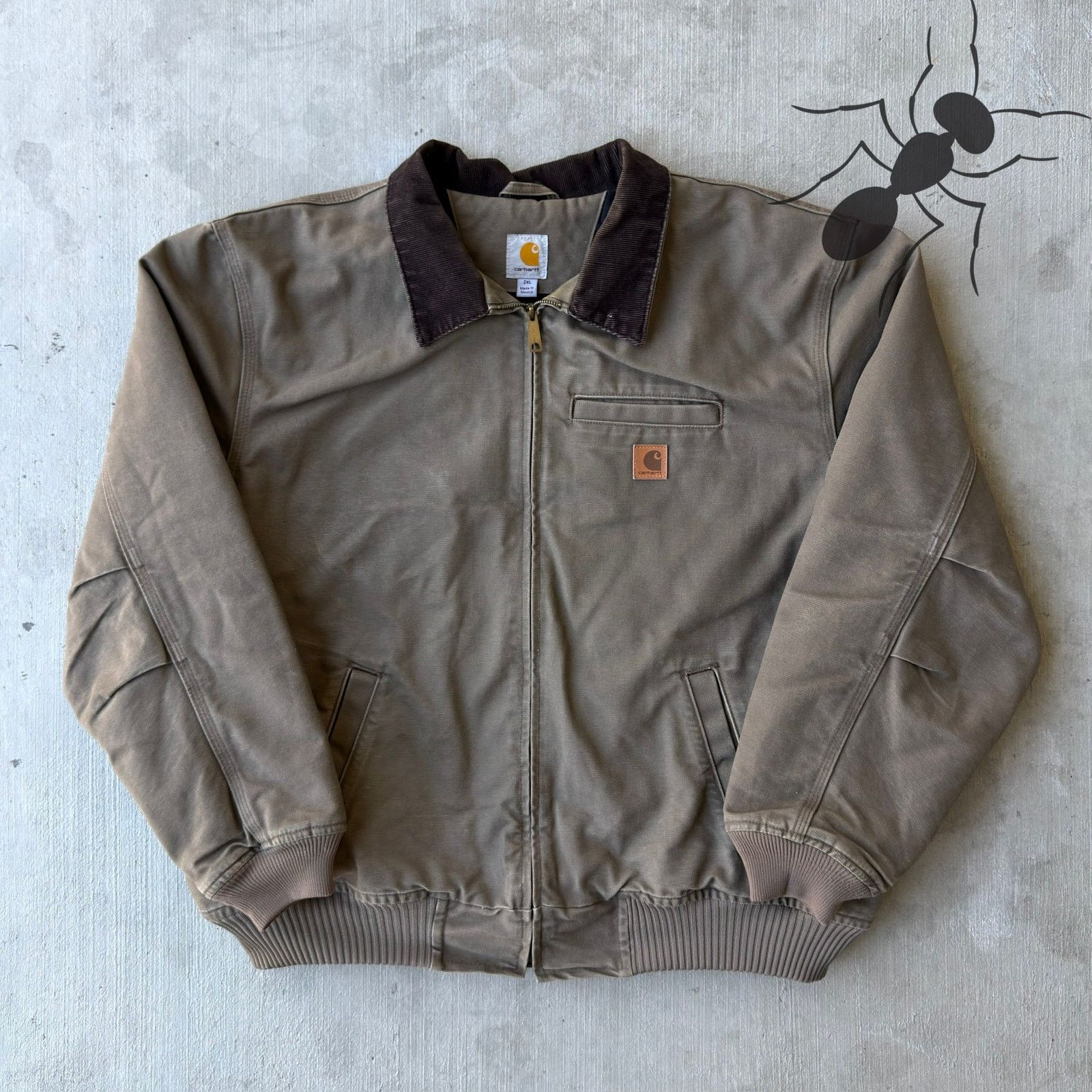 Carhartt × Vintage Carhartt green brown bankston work wear jacket Size US XXL / EU 58 / 5 - 1 Thumbnail