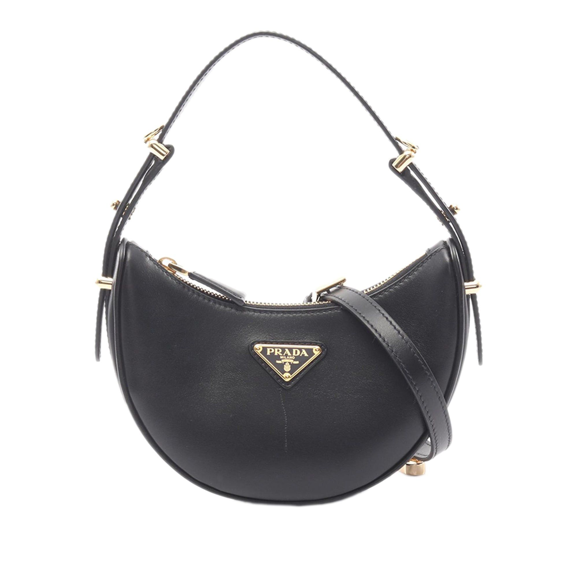 Prada Smal Soft Calf Arque Shoulder Bag Size ONE SIZE - 1 Thumbnail
