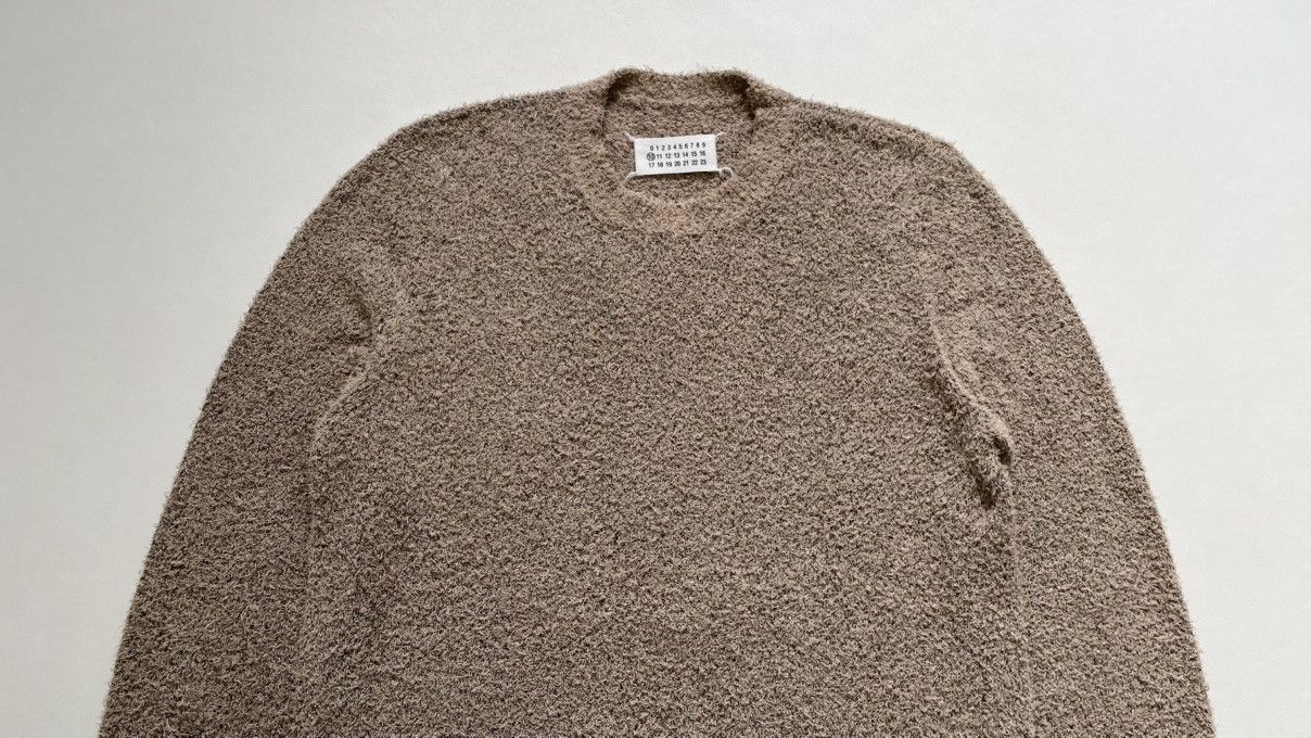 Maison Margiela S/S 15 Beige/Black ‘Boucle’ Sweater Size US M / EU 48-50 / 2 - 3 Thumbnail