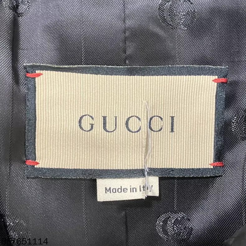 Gucci Gucci Black zipper long-sleeved sheepskin jacket Size US M / EU 48-50 / 2 - 3 Thumbnail