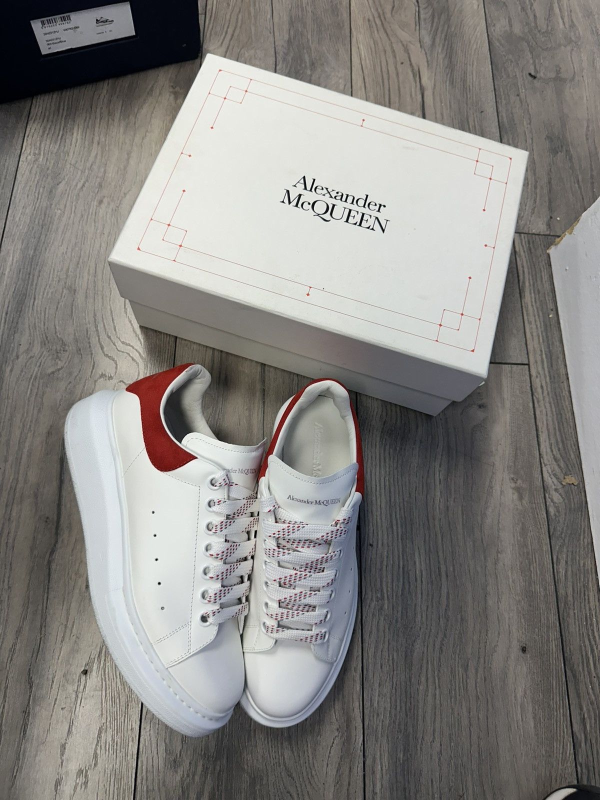 スニーカー ALEXANDER MCQUEEN Men Sneakers White 777241W4SS3 9061 Alexander McQueen Alexander Mcqueen Man Sneakers 777241W4SS3