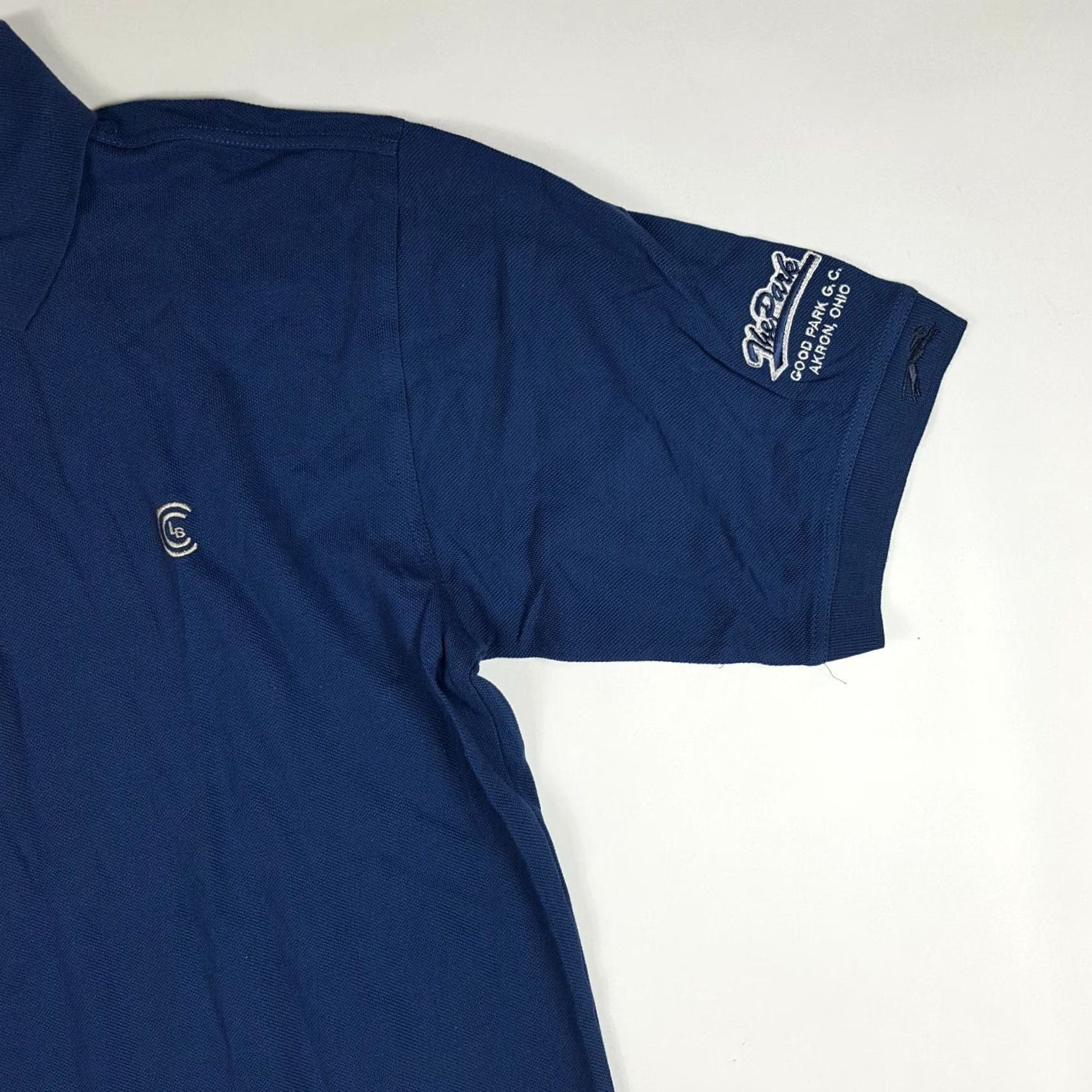 Vintage VINTAGE Slazenger Polo Shirt Navy Blue 90s Short Sleeve Collared Knit Cotton Mens M Size US M / EU 48-50 / 2 - 3 Thumbnail