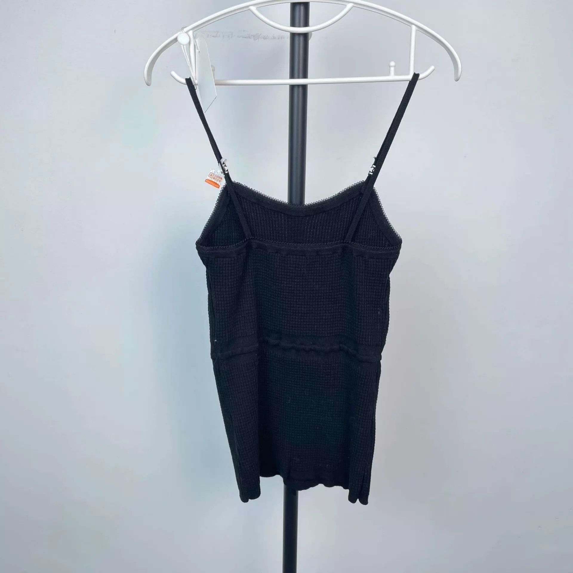 Chanel Chanel 24A Black cinched cami 38 95 New Size S / US 4 / IT 40 - 2 Thumbnail