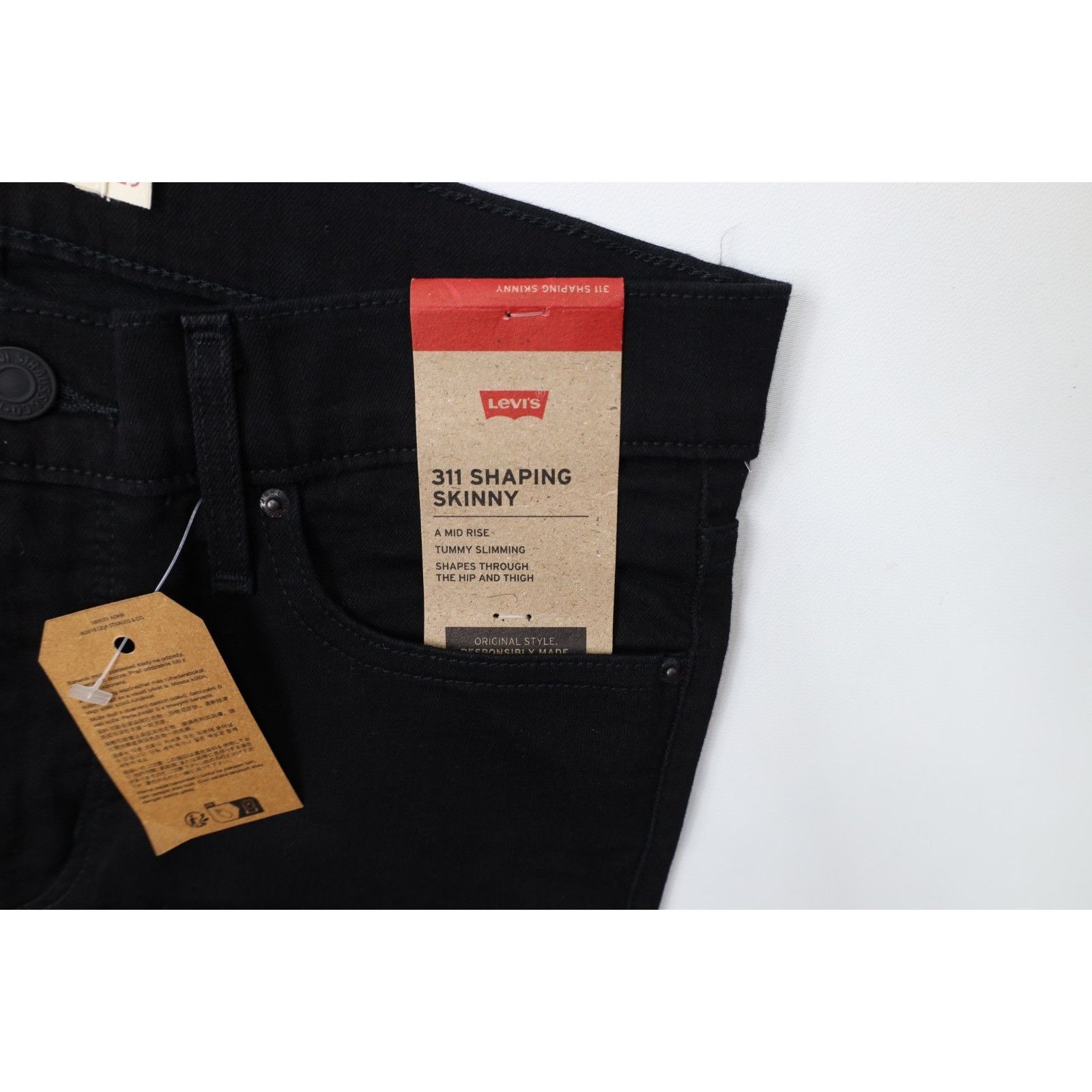 Levi's New Levis 311 Mid Rise Stretch Shaping Skinny Jeans Size 29" - 5 Thumbnail