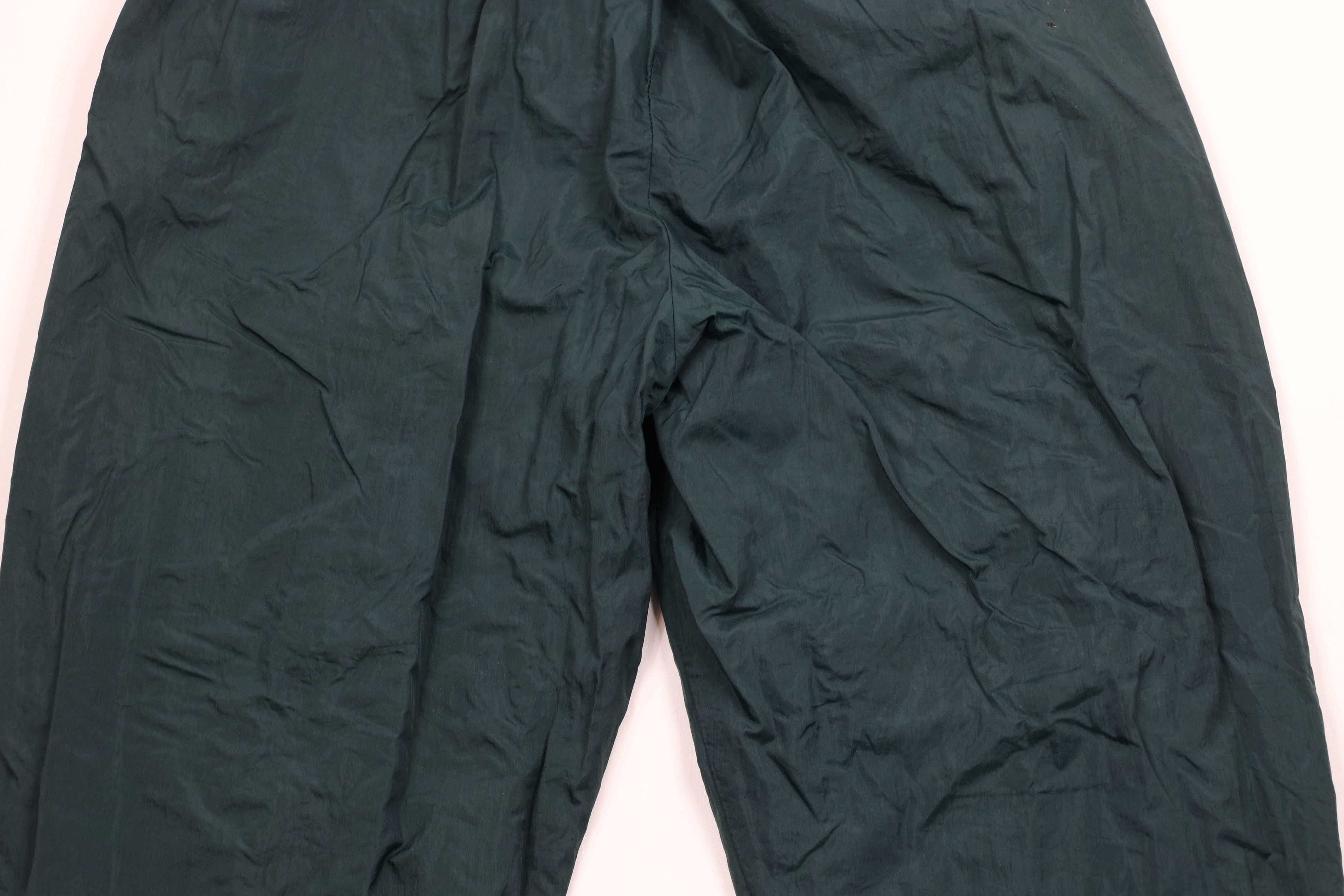 Vintage Vintage 90s Streetwear Lined Windbreaker Joggers Pants Green Size US 38 / EU 54 - 11 Thumbnail