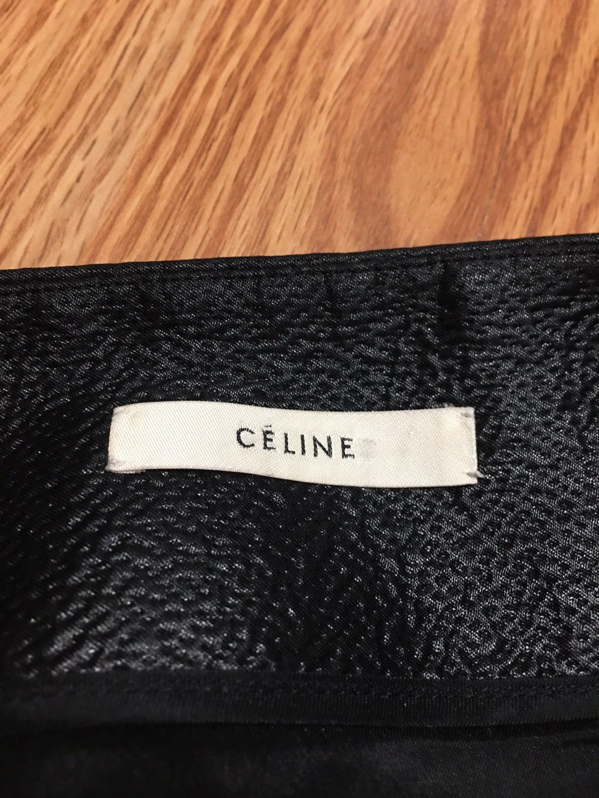 Celine CELINE Wool Blend Black Elegant Short Skirt Size EU 40 Size 28" / US 6 / IT 42 - 14 Thumbnail