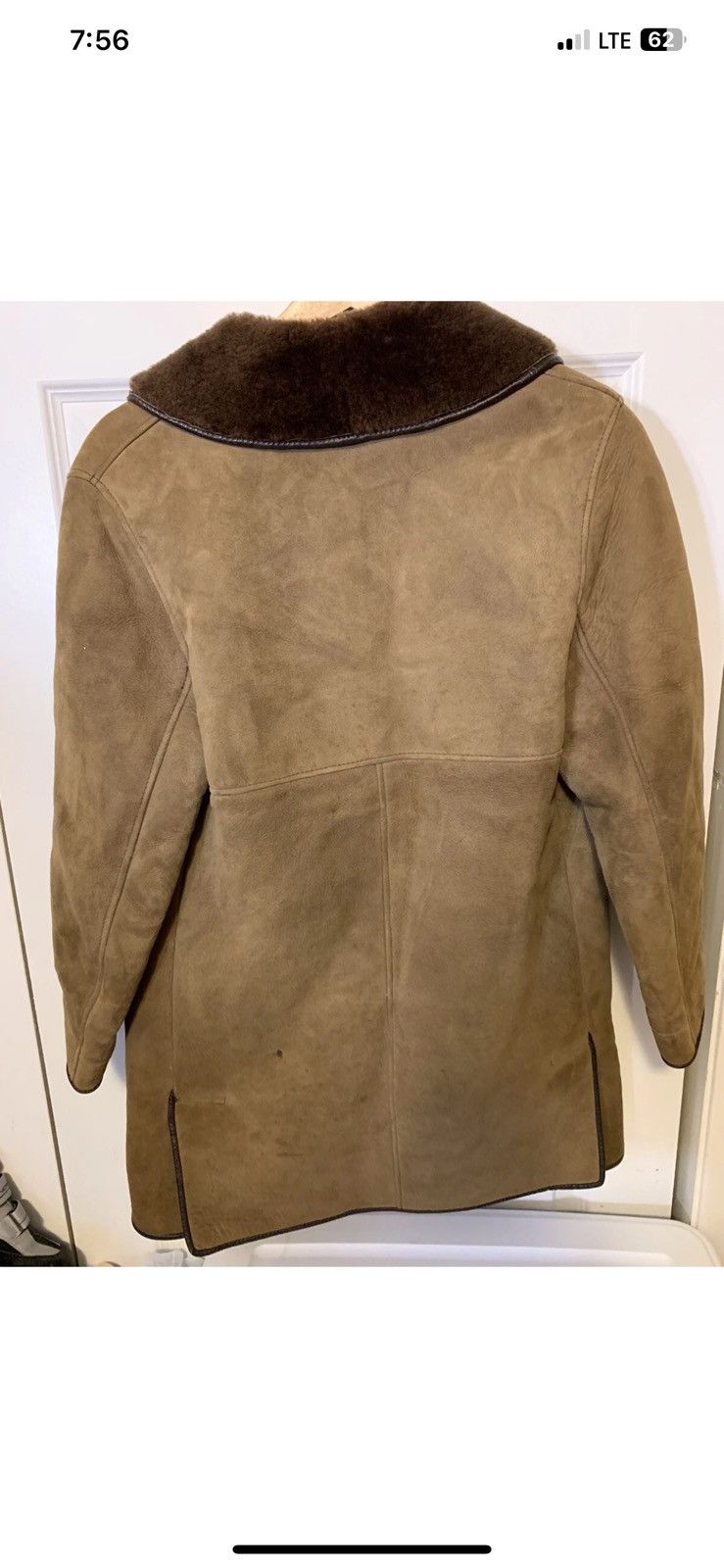 Other Lakeland womens sz 8 suede sheepskin leather coat brown Size M / US 6-8 / IT 42-44 - 10 Thumbnail