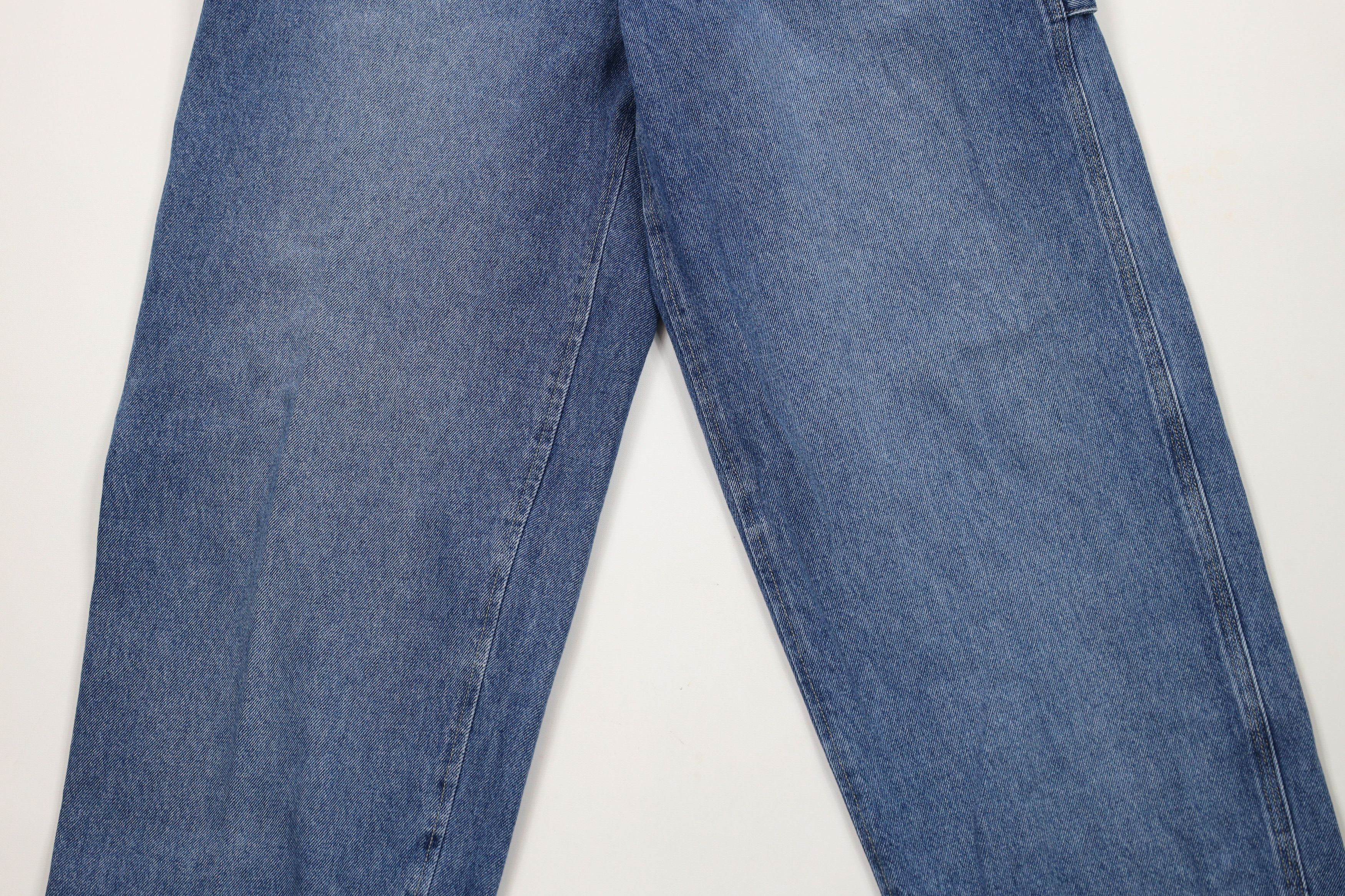 Vintage Vintage 90s Y2K Streetwear Fit Dungaree Denim Jeans Blue Size US 34 / EU 50 - 3 Thumbnail