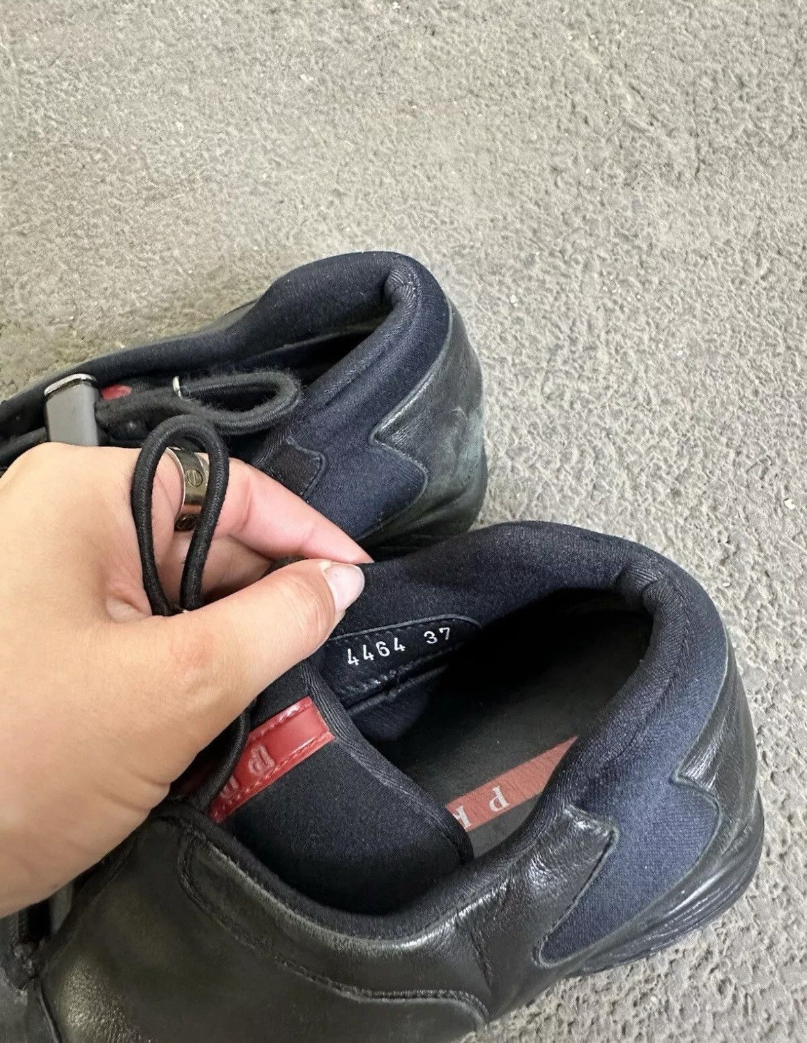 Prada × Vintage Vintage Prada trainer shoes 2000s diesel adidas designer Size US 7 / IT 37 - 11 Thumbnail