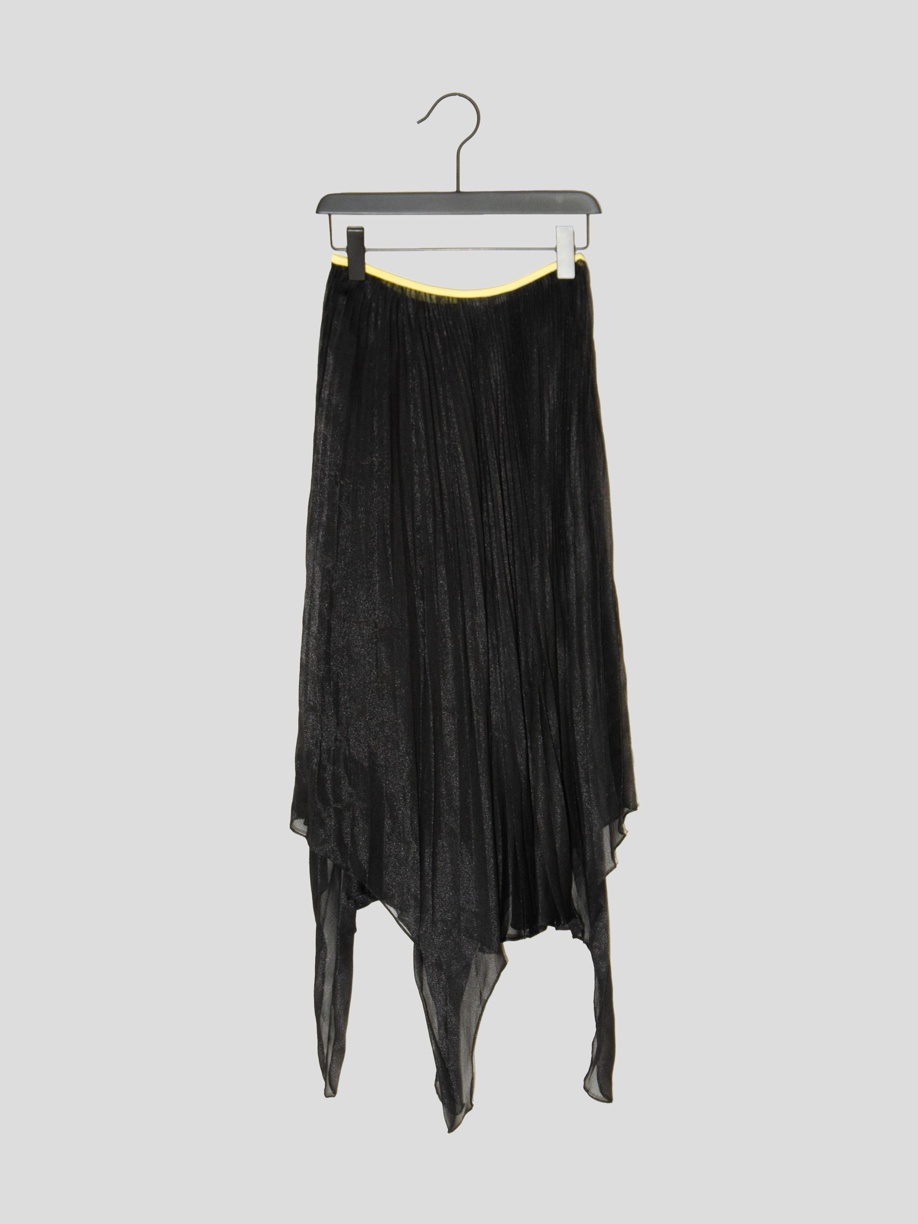Celine Pre-fall 2014 Organza Pleated Skirt Size 24" / US 00 / IT 34 - 1 Thumbnail