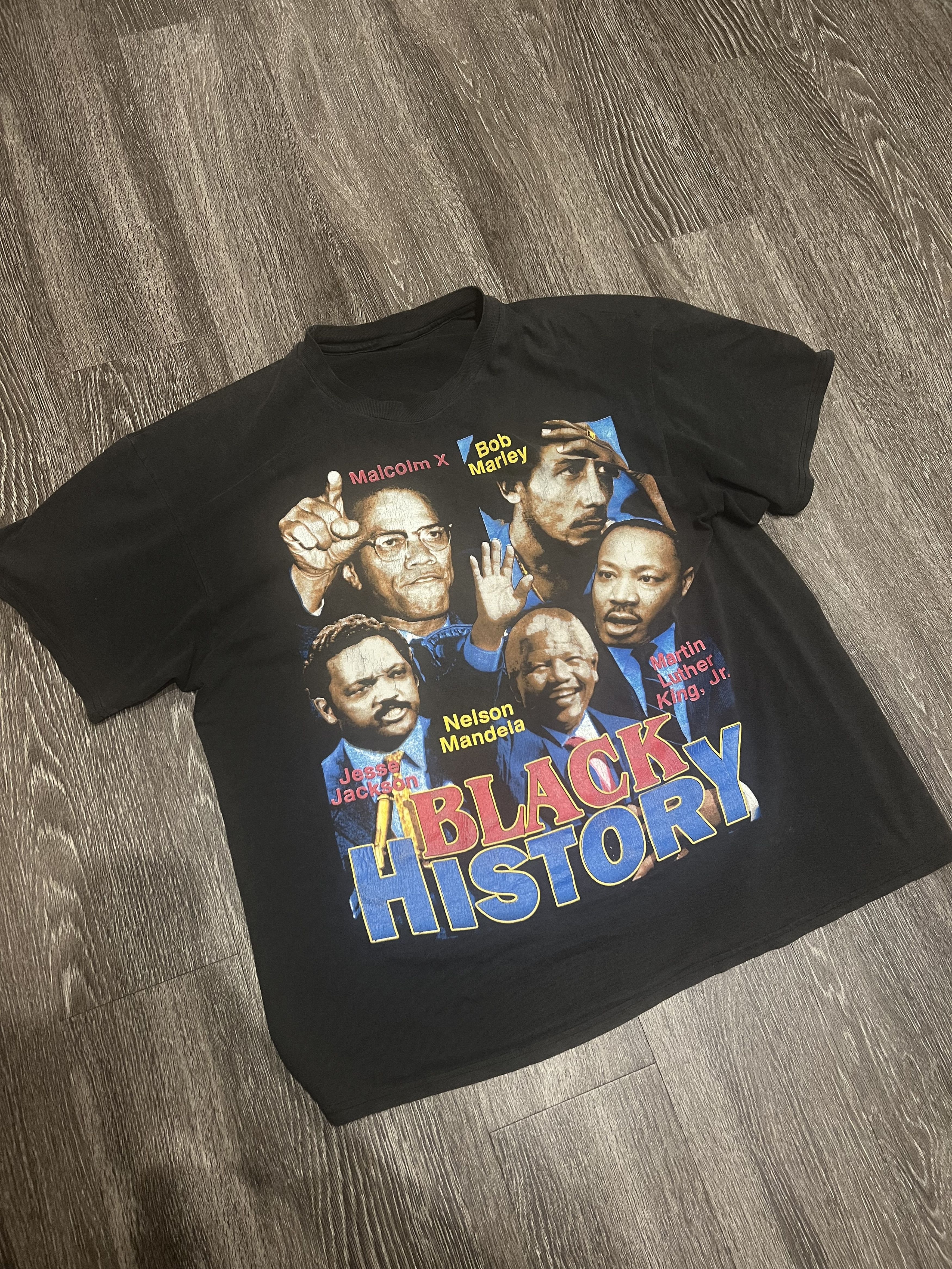 Vintage Vintage black history T-shirt ERD Size US L / EU 52-54 / 3 - 1 Thumbnail