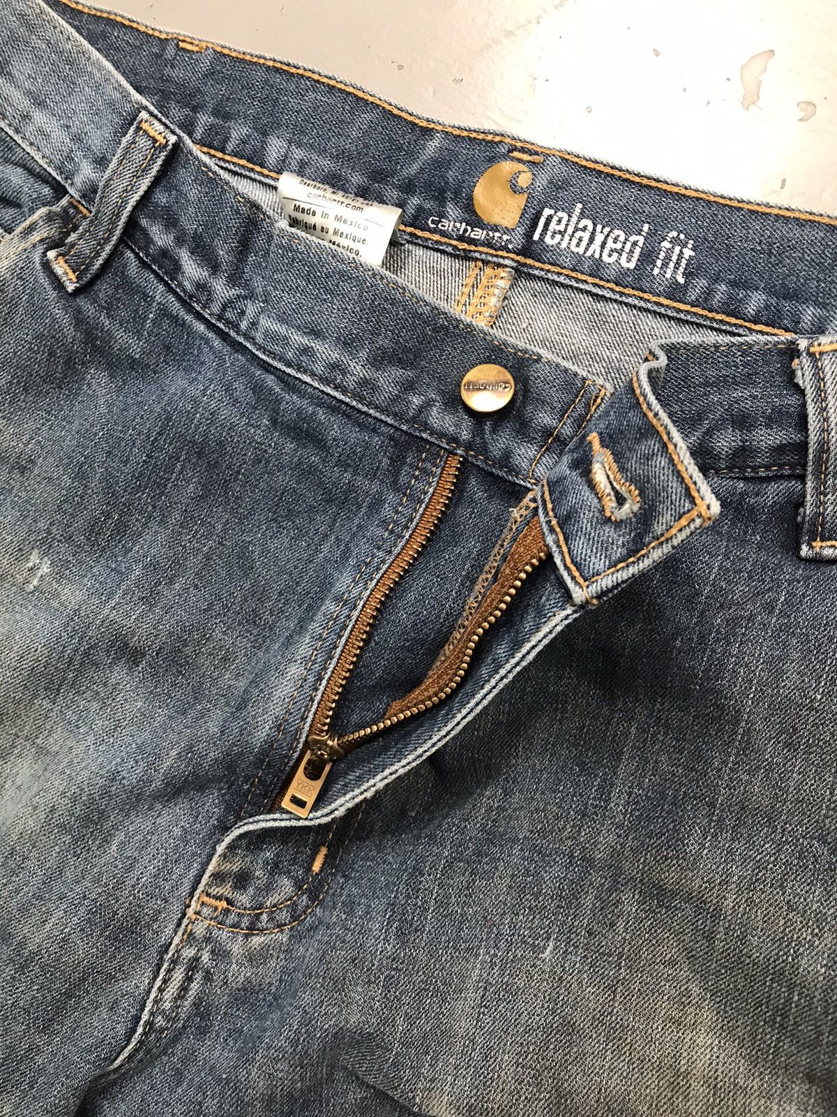 Carhartt Vintage Carhartt dusty double knee workwear denim Size US 36 / EU 52 - 9 Thumbnail