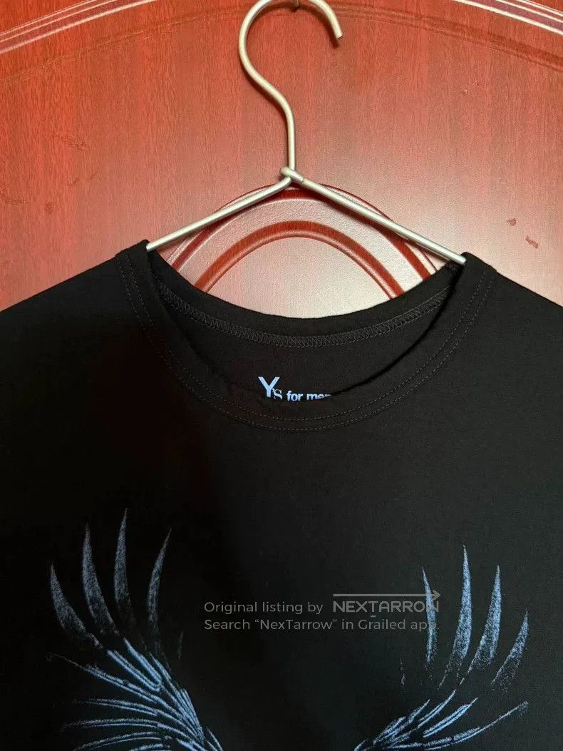 Yohji Yamamoto Yohji Yamamoto Y/S Eagle Print Tee. Size US L / EU 52-54 / 3 - 3 Thumbnail
