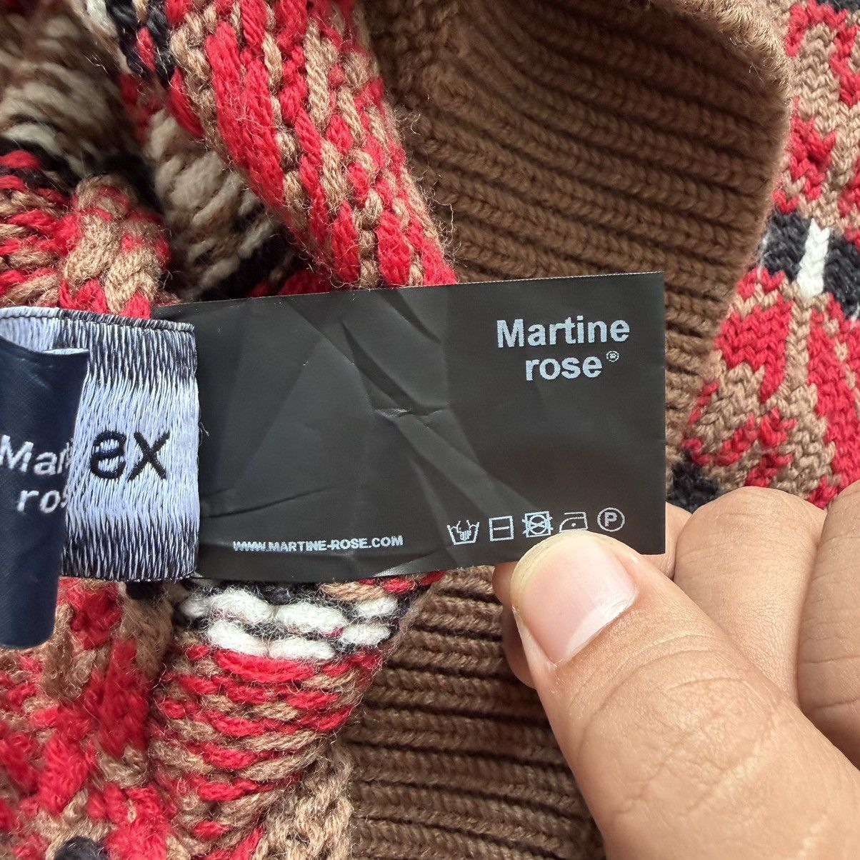 Martine Rose AW22 Martine Rose Merino Wool Knit Sweater Size US XS / EU 42 / 0 - 6 Thumbnail