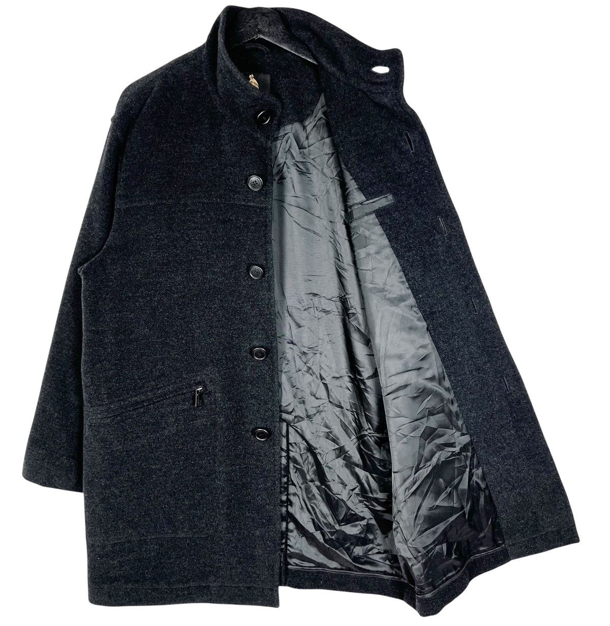 Lanvin Lanvin Classique Button Up Wool Coat Size US L / EU 52-54 / 3 - 5 Thumbnail