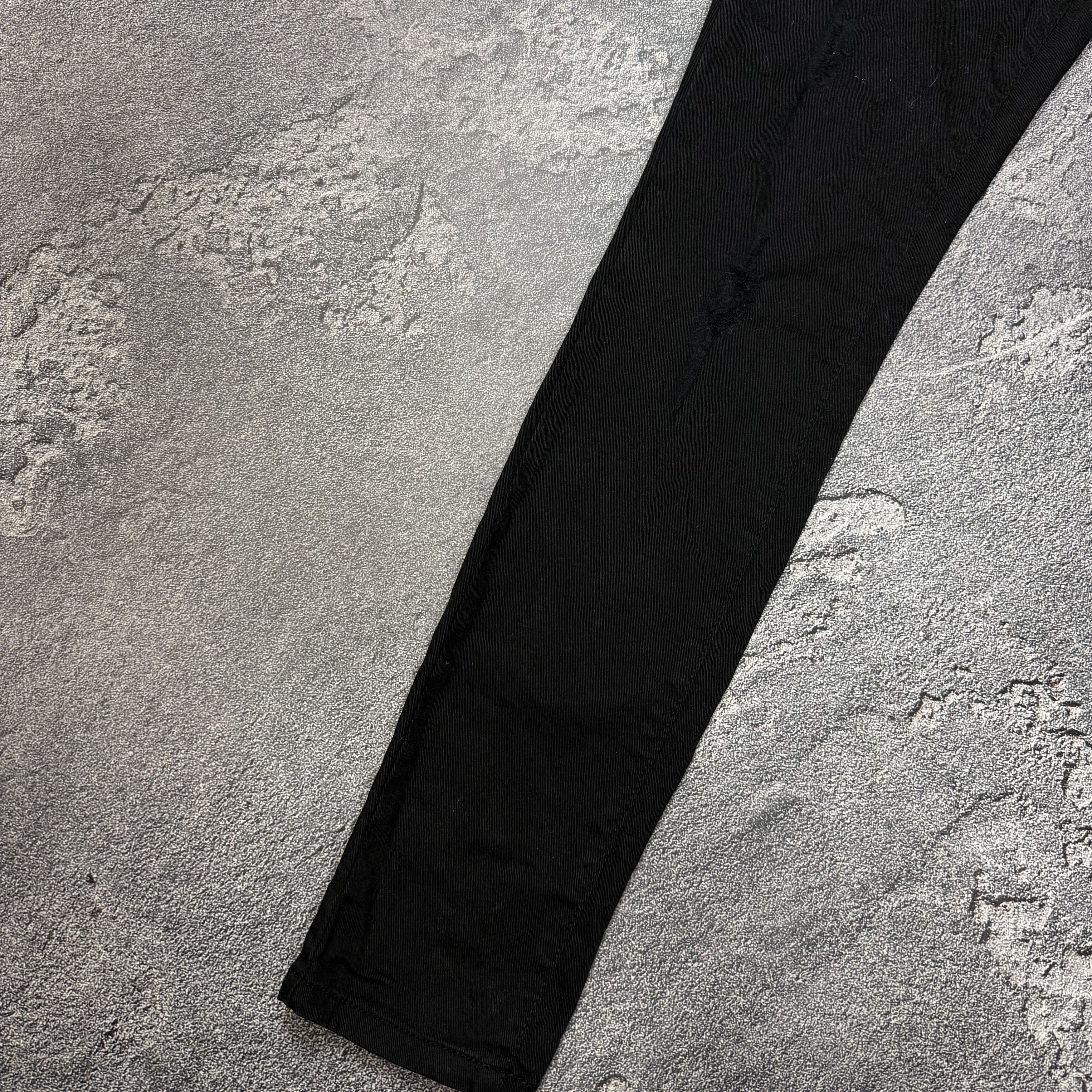 Versace Versace Jeans Couture Vintage y2k Black Jeans Pants Size 26" / US 2 / IT 38 - 6 Thumbnail