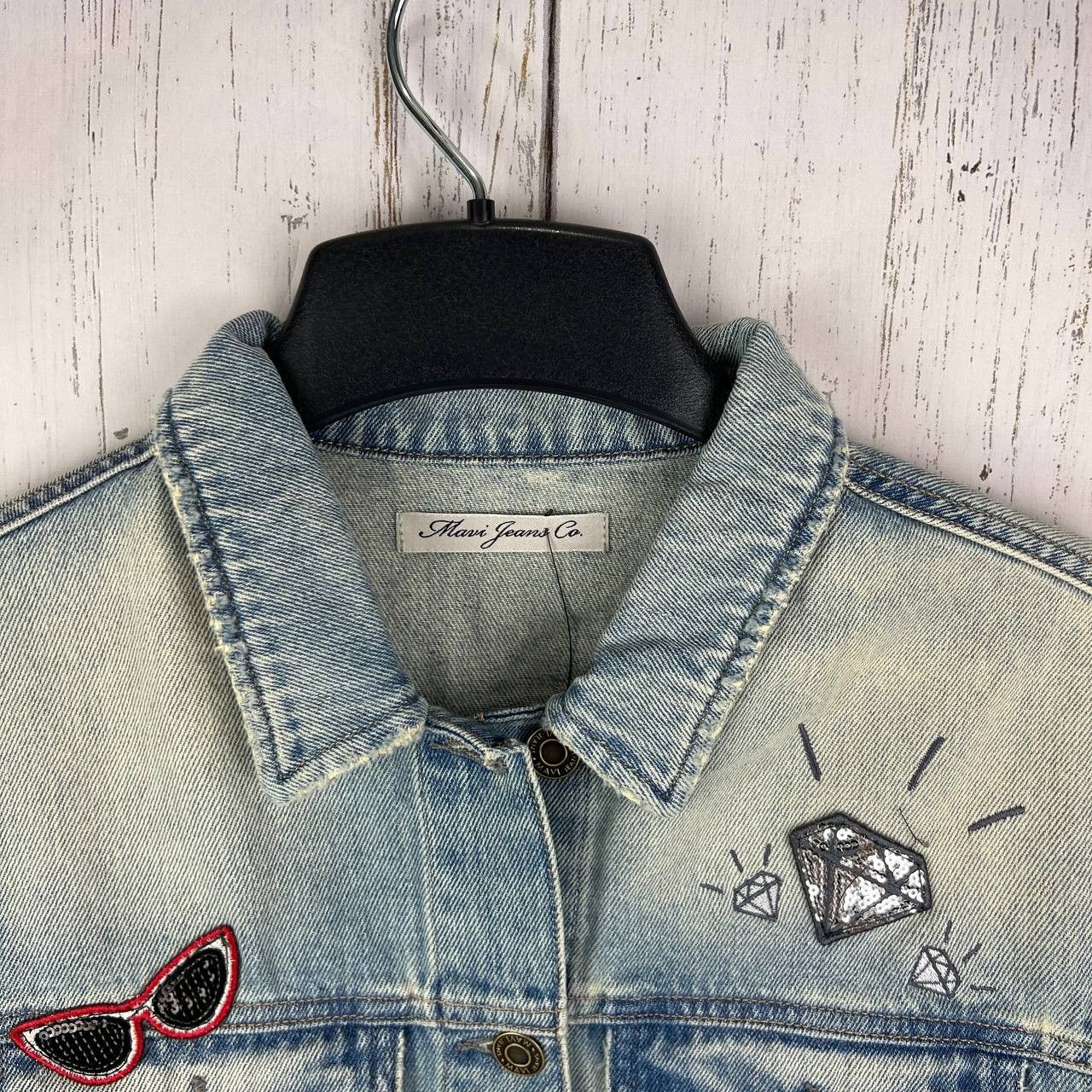 Mavi Mavi Small Classic Fit Stretchable Denim Jeans Jacket Women Size S / US 4 / IT 40 - 4 Thumbnail