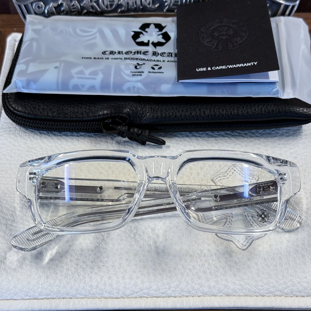 Chrome Hearts Chrome Hearts 2THICK Glasses Size ONE SIZE - 10 Thumbnail