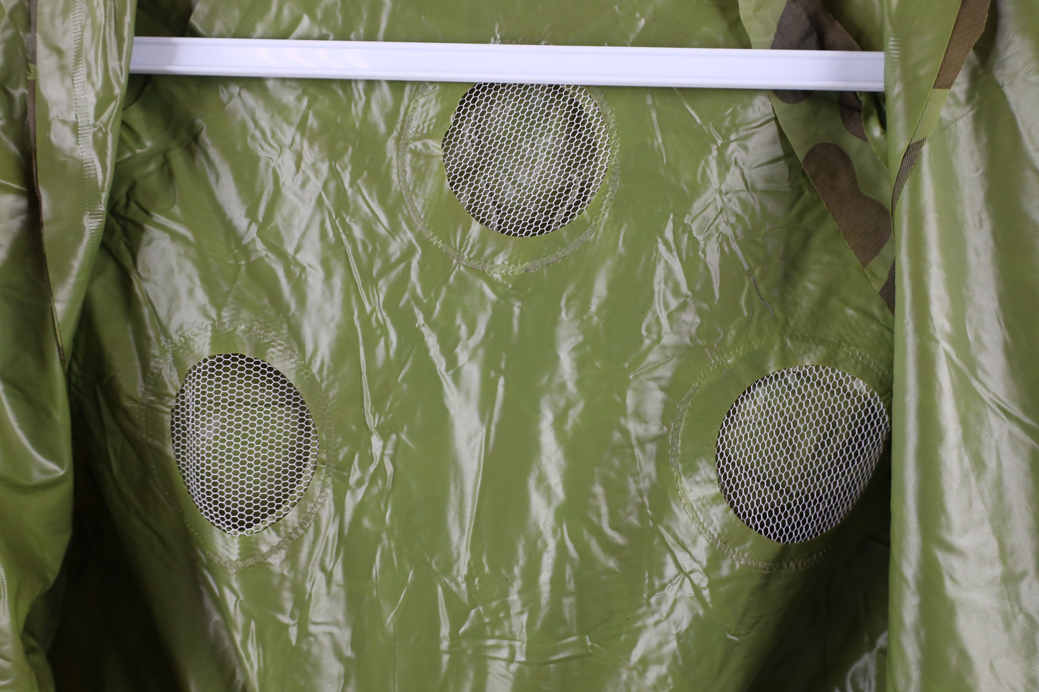 Vintage Vintage 70s Streetwear Frogskin Camouflage Rain Jacket Green Size US XL / EU 56 / 4 - 8 Thumbnail
