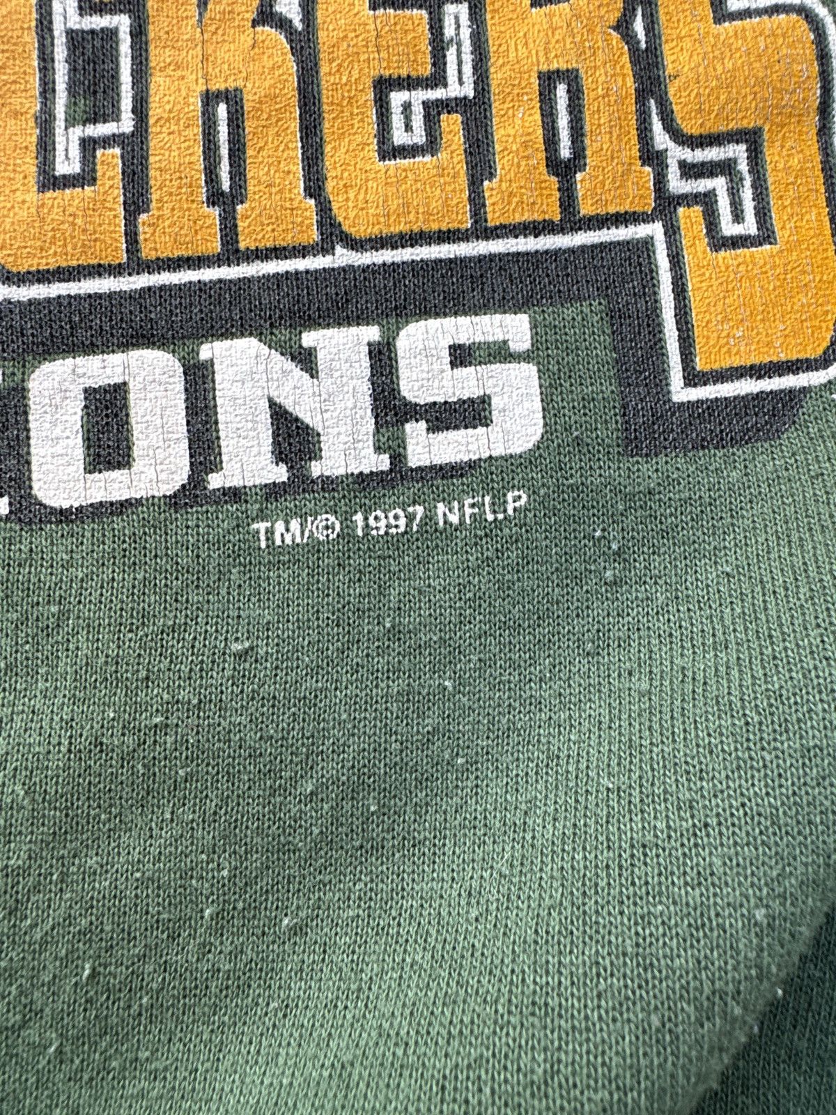 Logo 7 1997 Green Bay Packers Super Bowl XXXI Champs Sweatshirt L Size US L / EU 52-54 / 3 - 6 Thumbnail