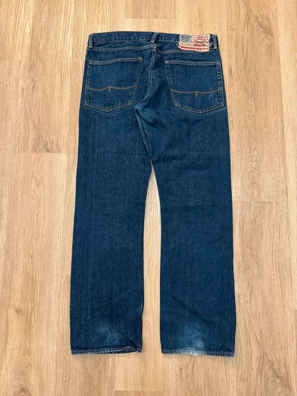 Polo Ralph Lauren Polo Ralph Lauren Mercer USA American Flag Denim Jeans 34/32 Size US 34 / EU 50 - 1 Thumbnail