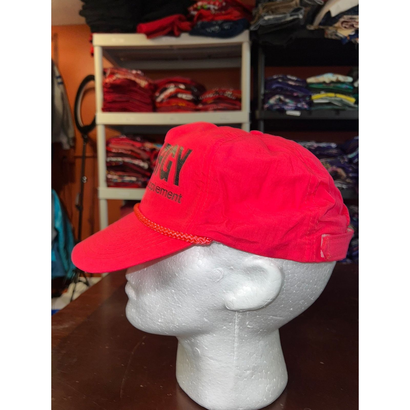 Vintage Vintage Synergy Hat Liquid Energy Supplement Cap Headwear Size ONE SIZE - 4 Thumbnail