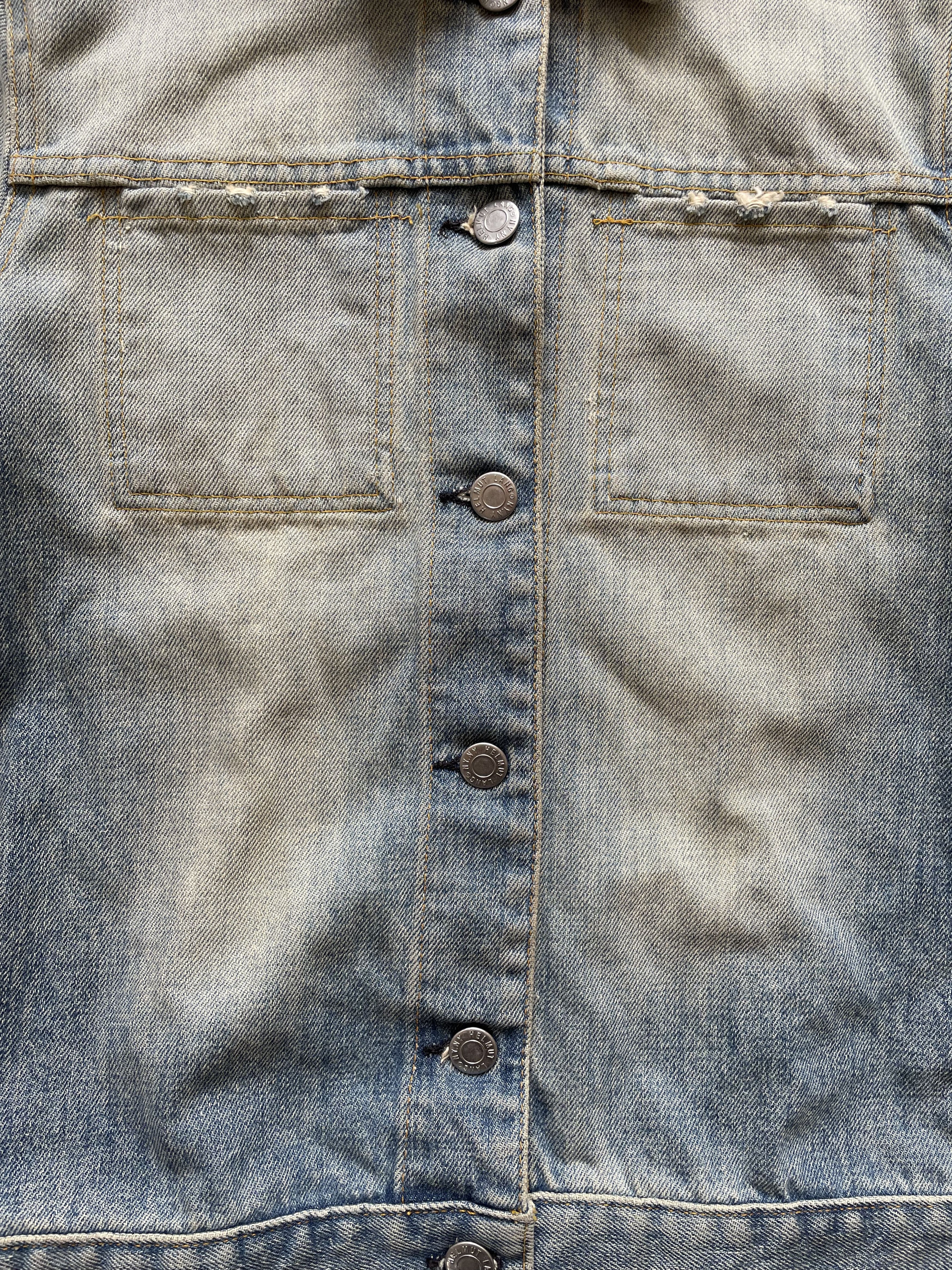 Helmut Lang Helmut Lang Sandwashed Denim Jacket Size US M / EU 48-50 / 2 - 6 Thumbnail