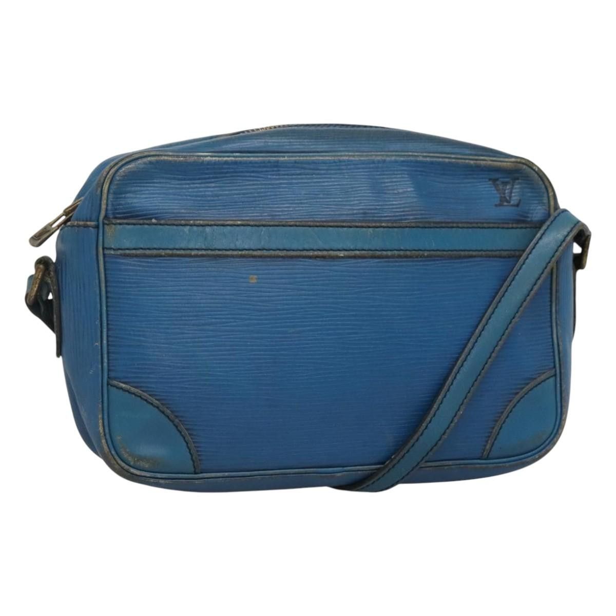 Louis Vuitton LOUIS VUITTON Epi Trocadero 23 Shoulder Bag Blue M52305 Size ONE SIZE - 1 Thumbnail