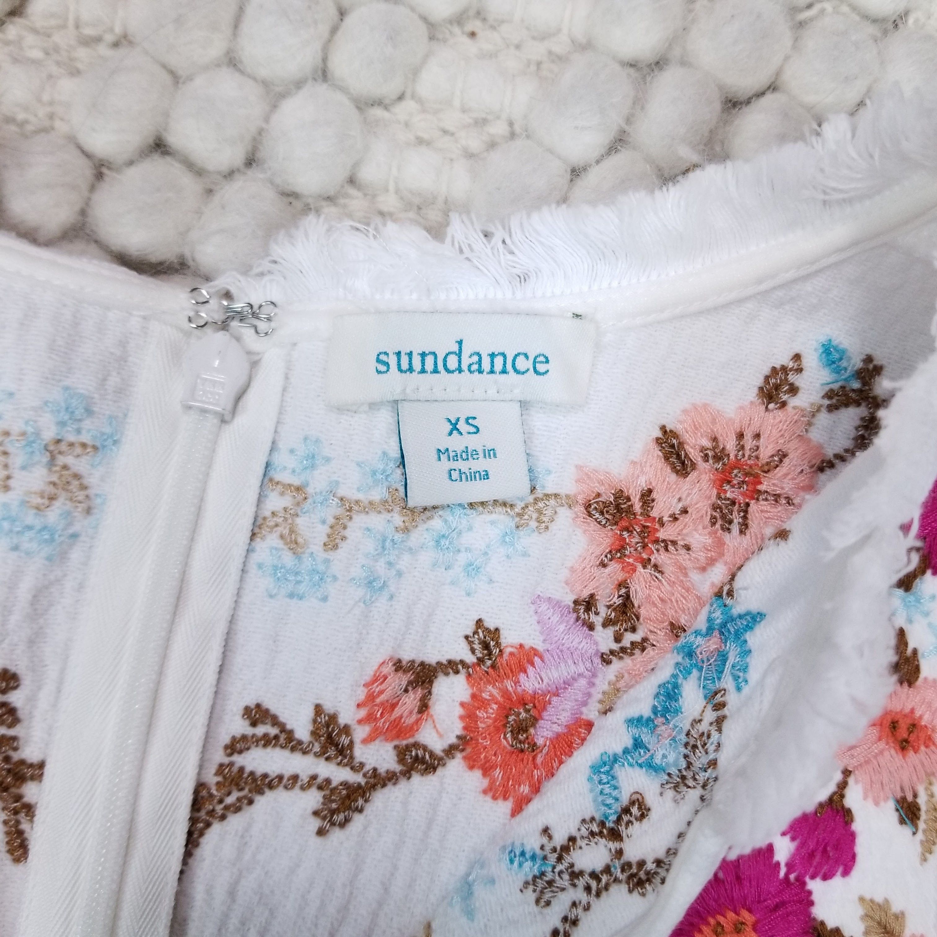 Other Sundance Sleeveless Embroidered Blouse Size XS / US 0-2 / IT 36-38 - 8 Thumbnail