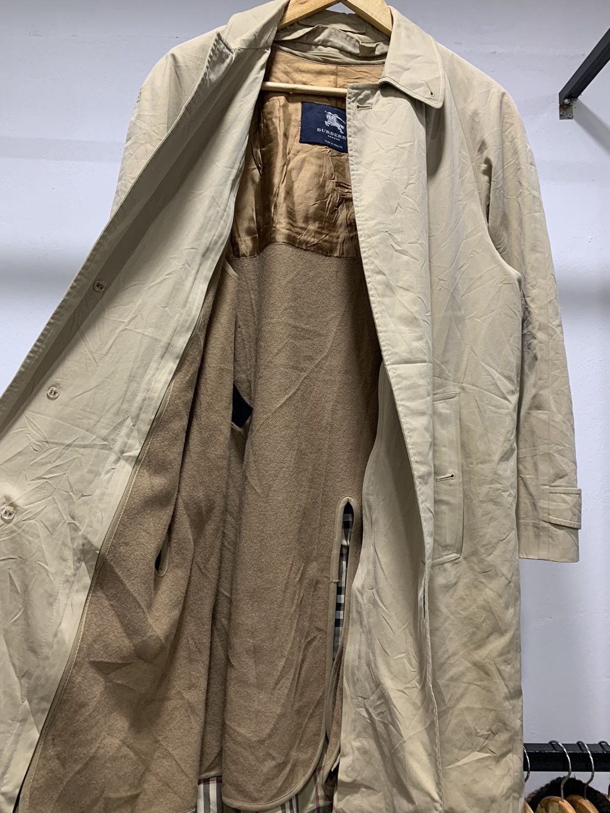 Burberry Burberry Long Coat Winter Jacket 90s Size US L / EU 52-54 / 3 - 6 Thumbnail
