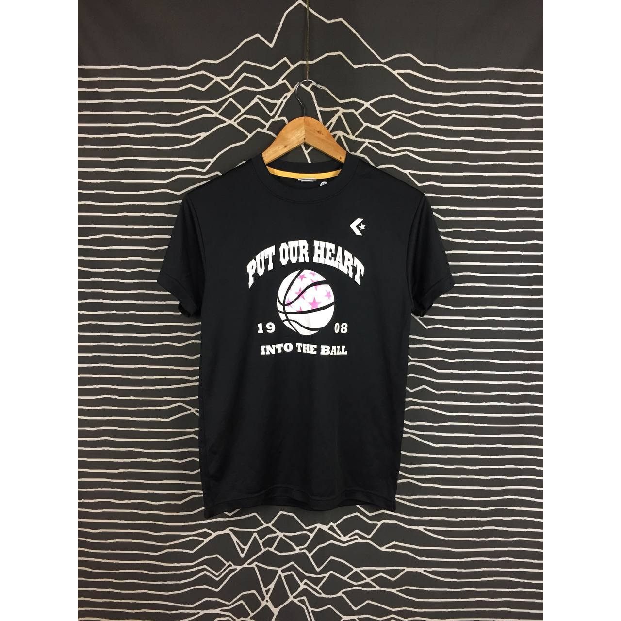 Converse × Vintage Converse Put Our Heart Into The Ball Activewear Tee Size US S / EU 44-46 / 1 - 2 Thumbnail