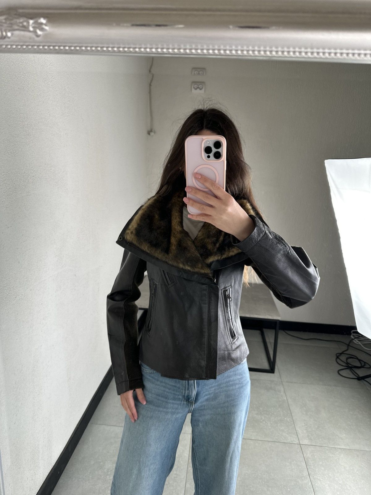 Morgan De Toi Morgan de Toi Leather Jacket Size S / US 4 / IT 40 - 16 Thumbnail