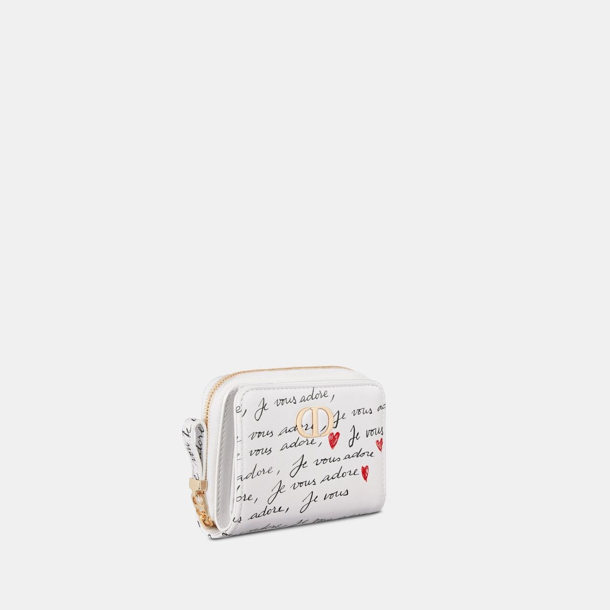 Dior o1bcso1str0226 Size:OS/Caro Scarlet Wallet in White/Black Size ONE SIZE - 2 Thumbnail
