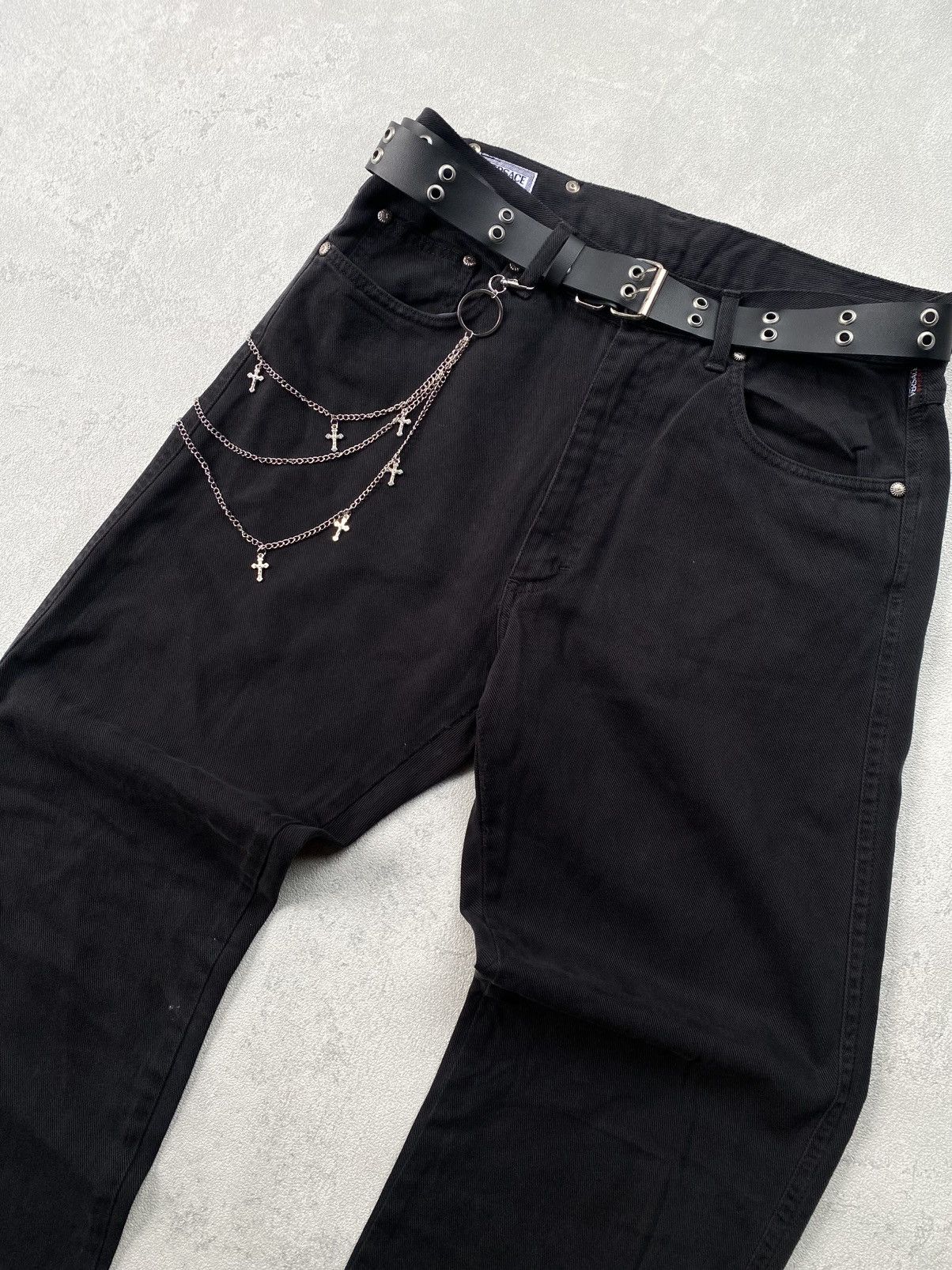 Versace × Vintage Vintage versace sport Size US 32 / EU 48 - 3 Thumbnail