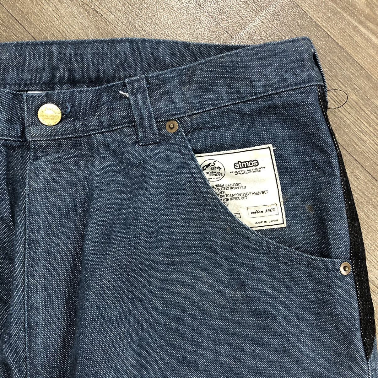 Japanese Brand × atmos Y2K Atmos Denim Nonnova Sednose Baggy Jeans Jnco Style Size US 34 / EU 50 - 4 Thumbnail