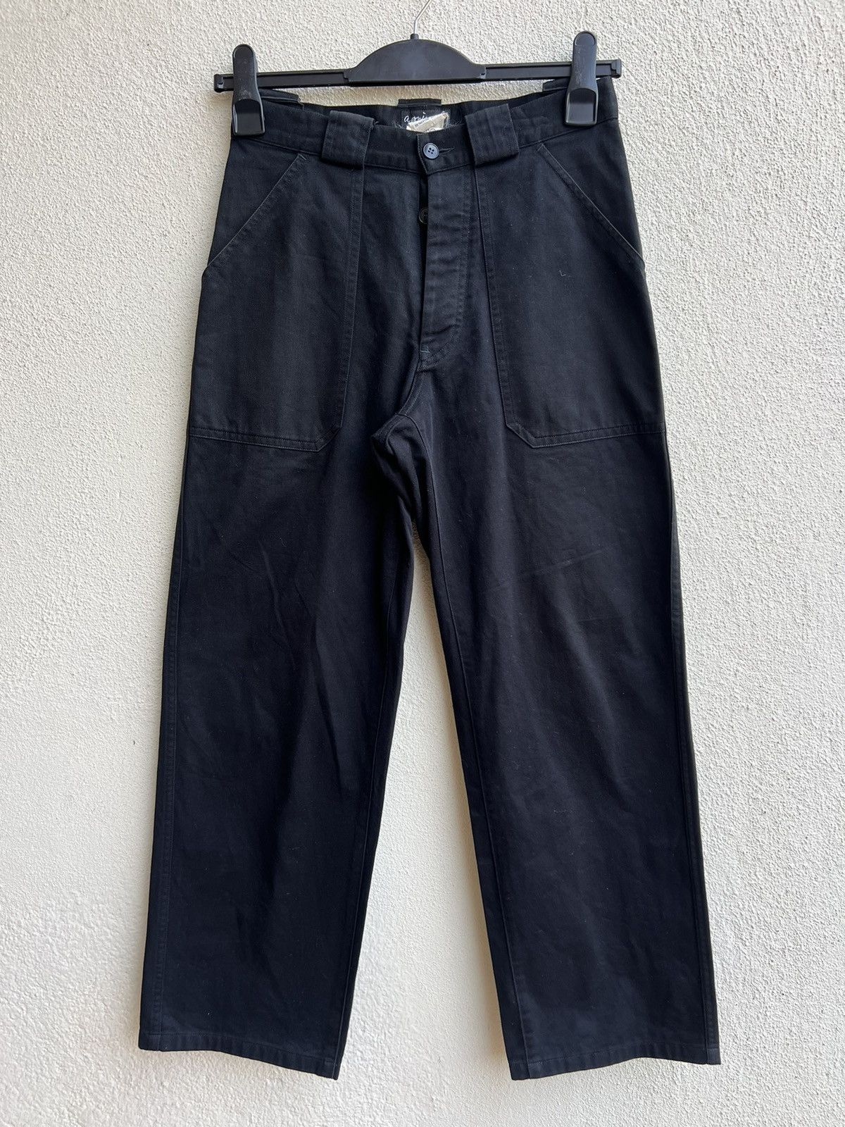 agnes b. Vintage 90s Agnes B. Homme Paris Fatigue French Work Pant Size US 28 / EU 44 - 21 Thumbnail