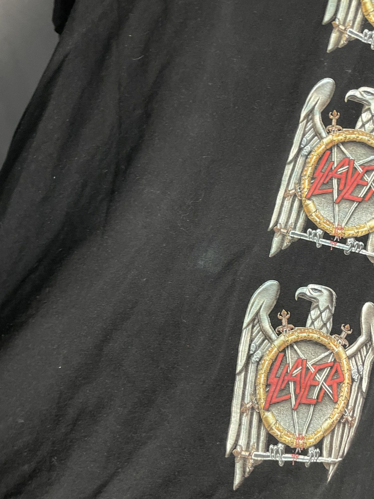 Supreme Supreme Slayer Eagle Tee t-shirt Size US M / EU 48-50 / 2 - 5 Thumbnail