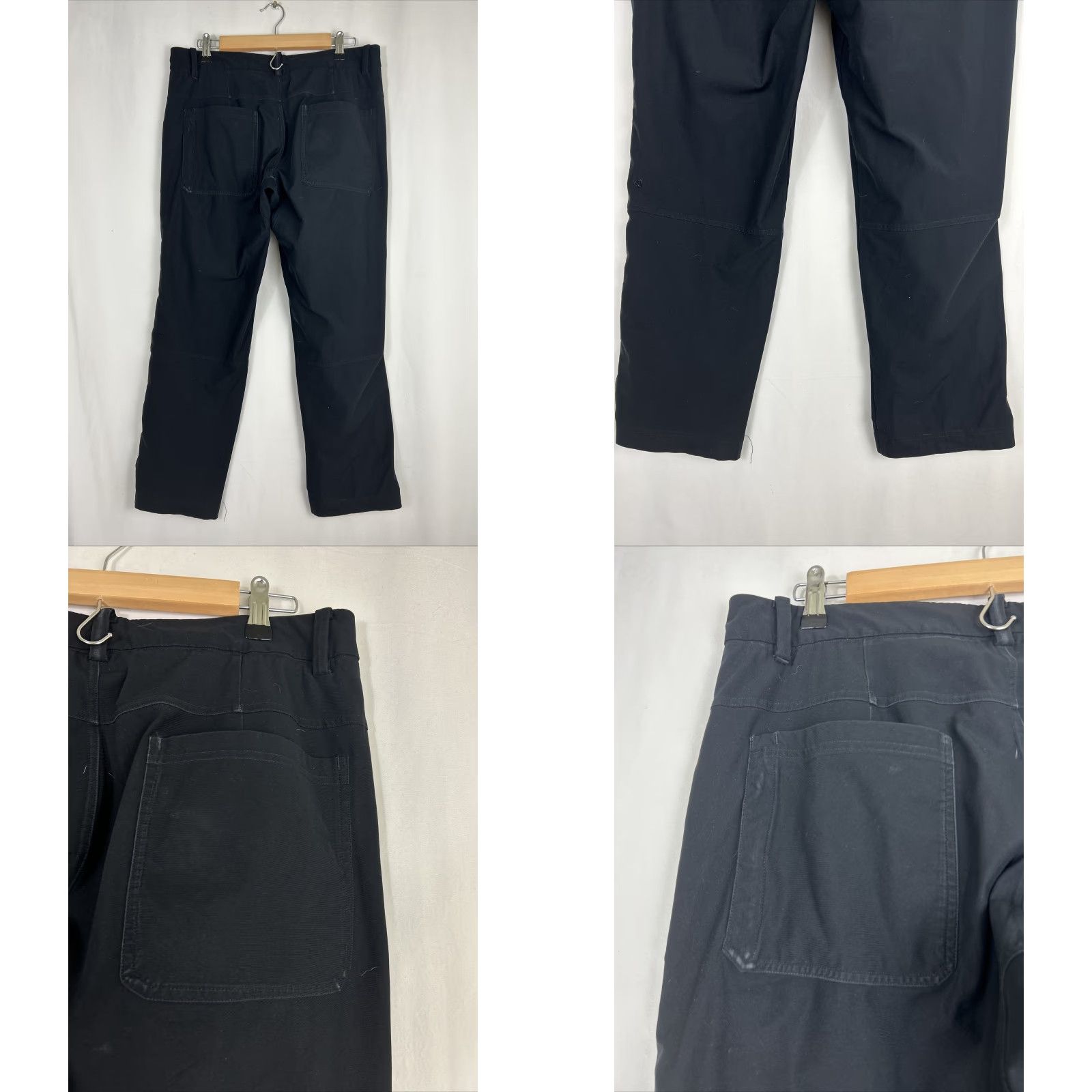 Lululemon Lululemon Mens 35x28 Black Active Hiking Athletic Stretch Pants Size US 35 - 8 Thumbnail