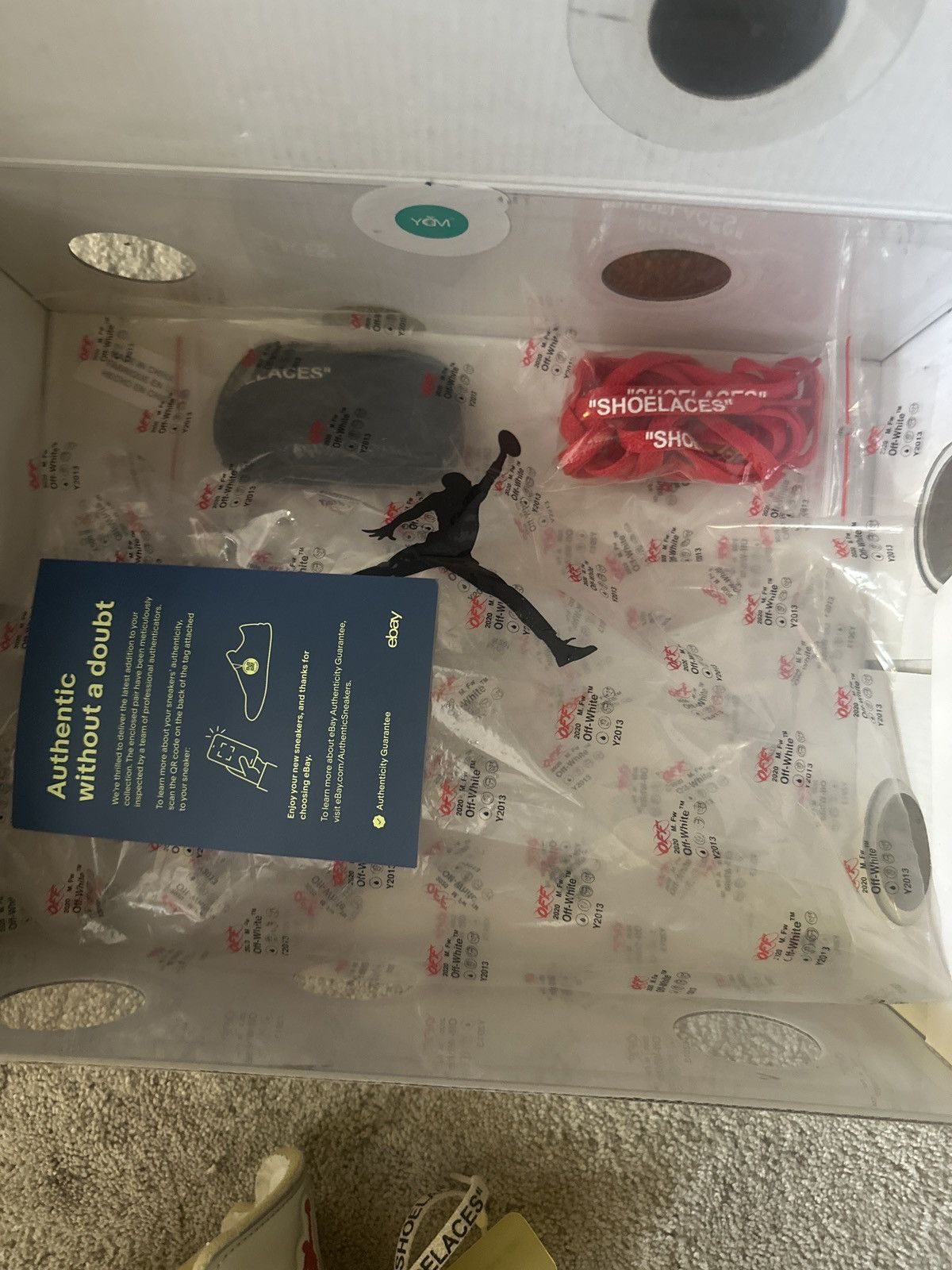 Jordan Brand × Off-White Jordan 5 Off White Sails Size US 11 / EU 44 - 6 Thumbnail
