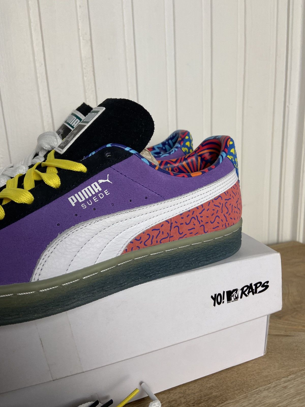 Puma New Puma Suede Classic XXI MTV Yo Ice Rare Size 9US Size US 9 / EU 42 - 2 Thumbnail