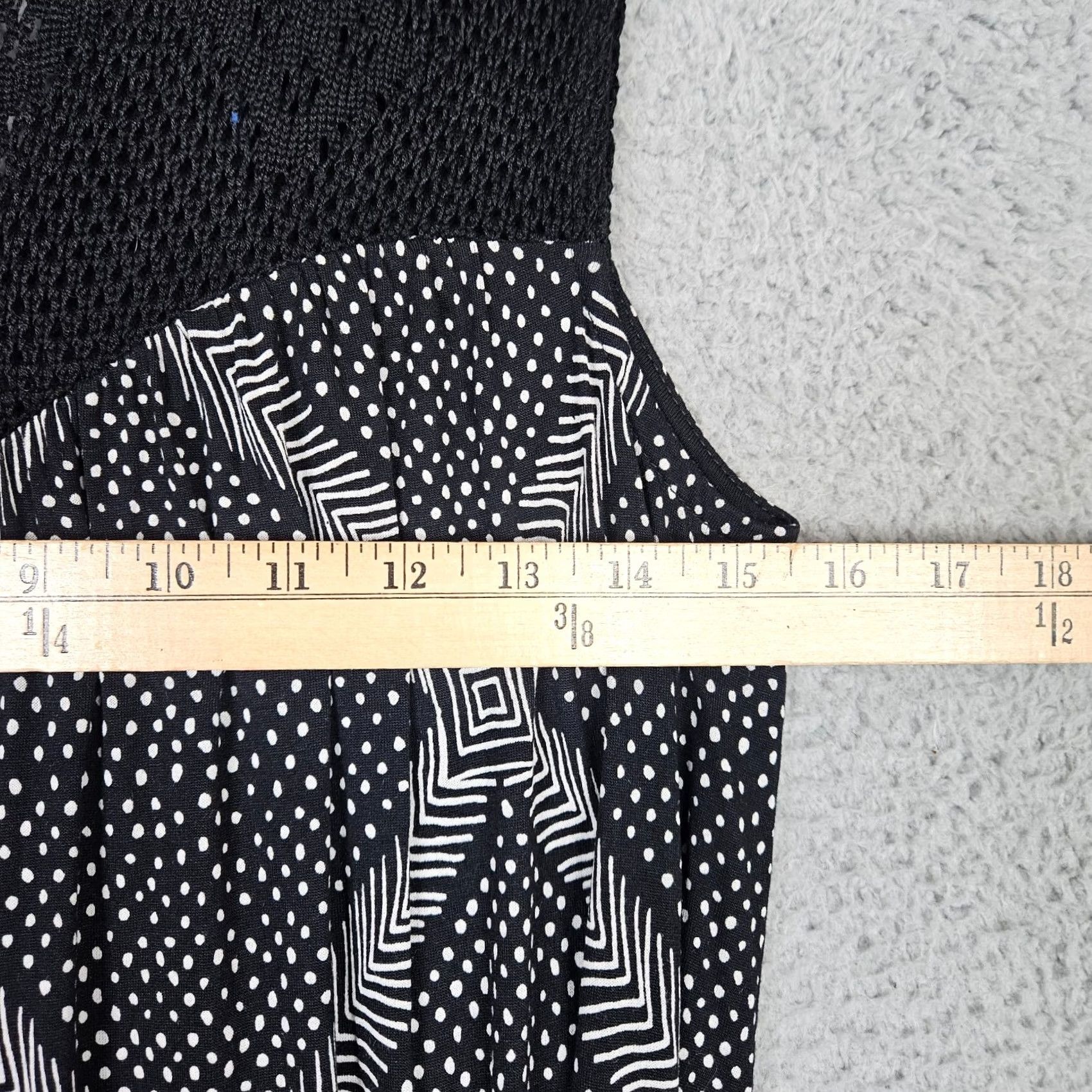 Lucky Brand Lucky Brand Maxi Crochet Sleeveless Tie back Women's Midi Casual Dress XS Multicolor Crochet Solid Sleeveless Dress Summer Womens XS Size XS / US 0-2 / IT 36-38 - 4 Thumbnail