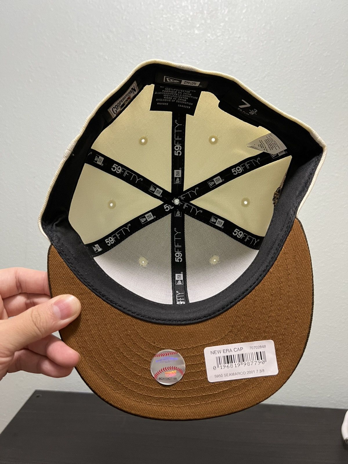 MLB × New Era Exclusive Seattle Mariners “Reverse Snickers” Size 3/8 Size ONE SIZE - 5 Thumbnail