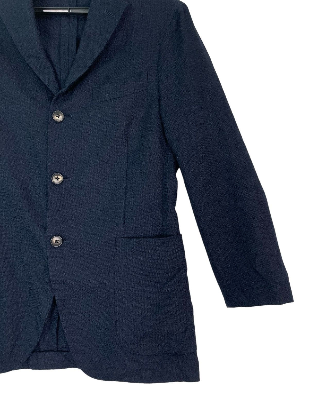 Boglioli Boglioli navy blue wool button up K Jacket Size US S / EU 44-46 / 1 - 3 Thumbnail